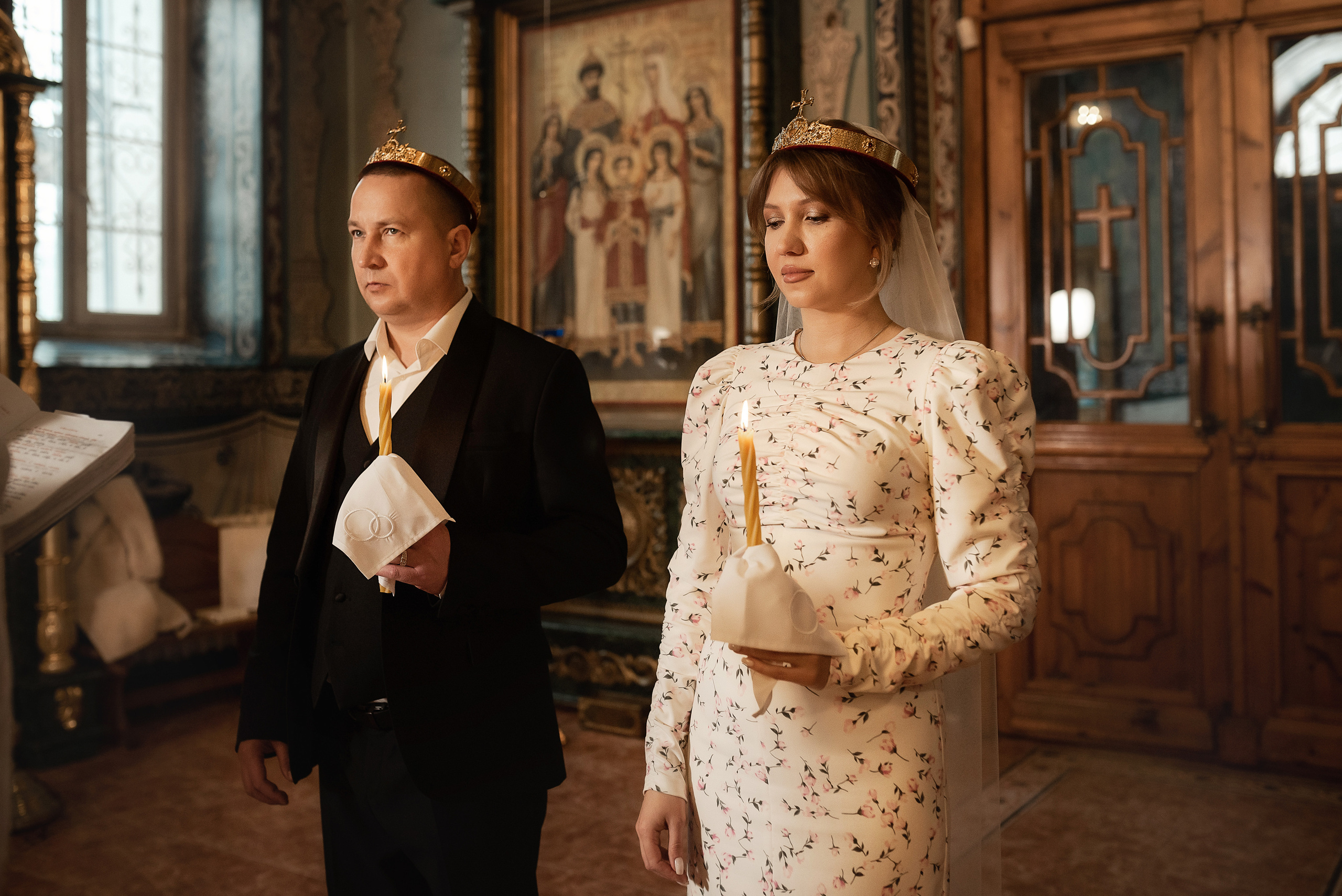 Венчание Александра и Ольги в храме преп. Серафима Саровского. Семейный фотограф в Ростове-на-Дону Татьяна Литвинова