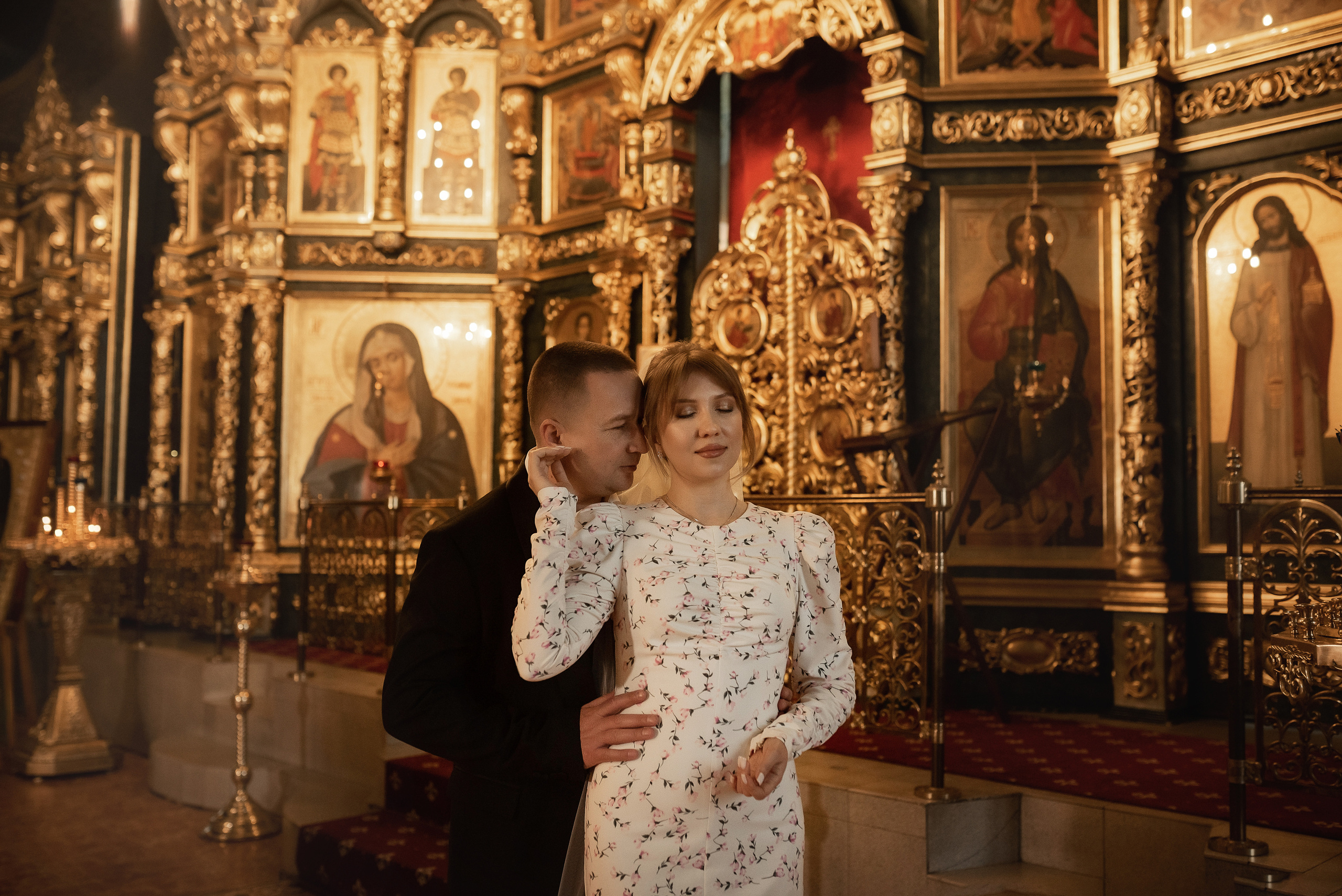 Венчание Александра и Ольги в храме преп. Серафима Саровского. Семейный фотограф в Ростове-на-Дону Татьяна Литвинова