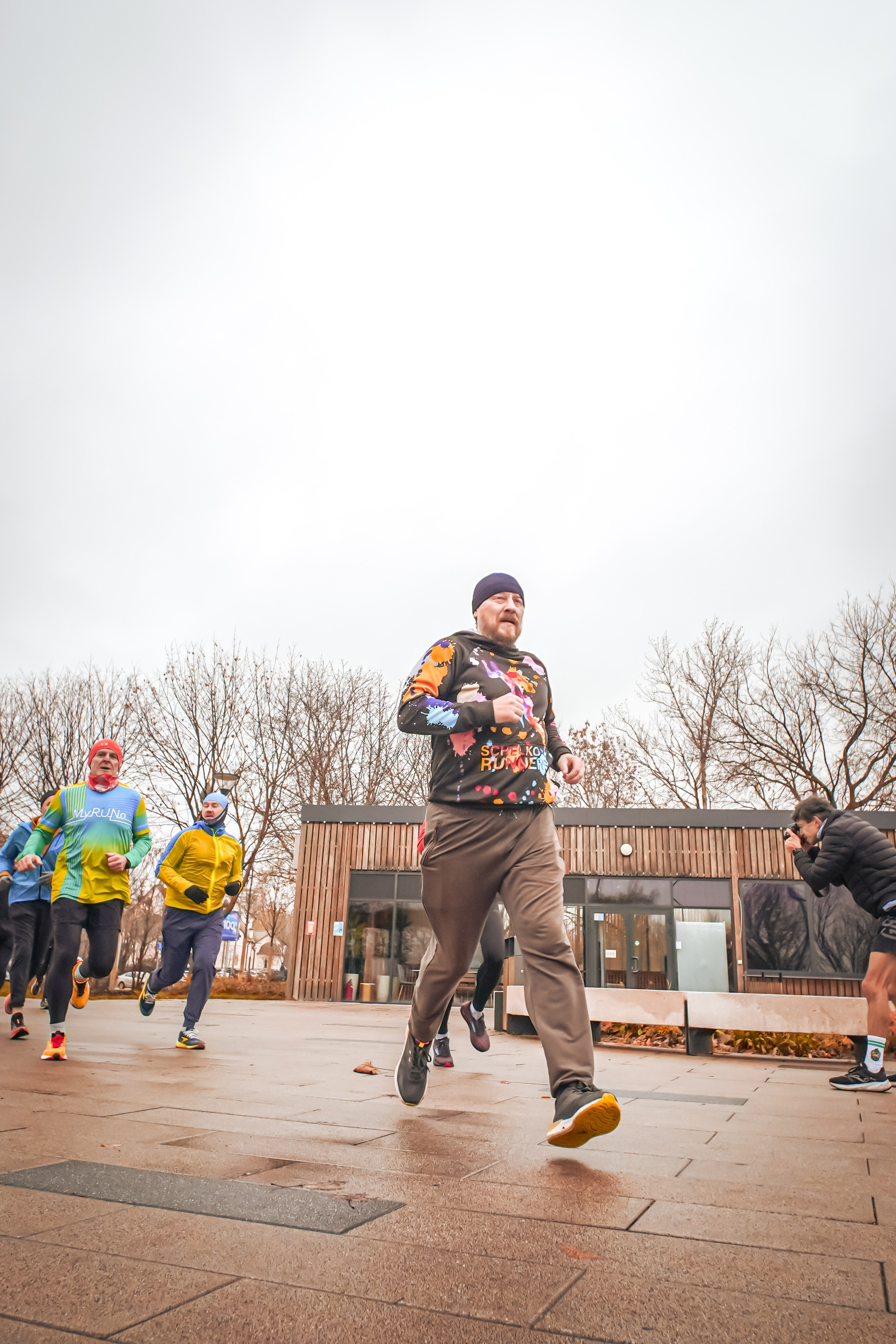 #марафонудома #яuzarun 2024 2-я петля, группа 6:30. Роман Капилюшов. Бег. Фото. Видео. г. Люберцы