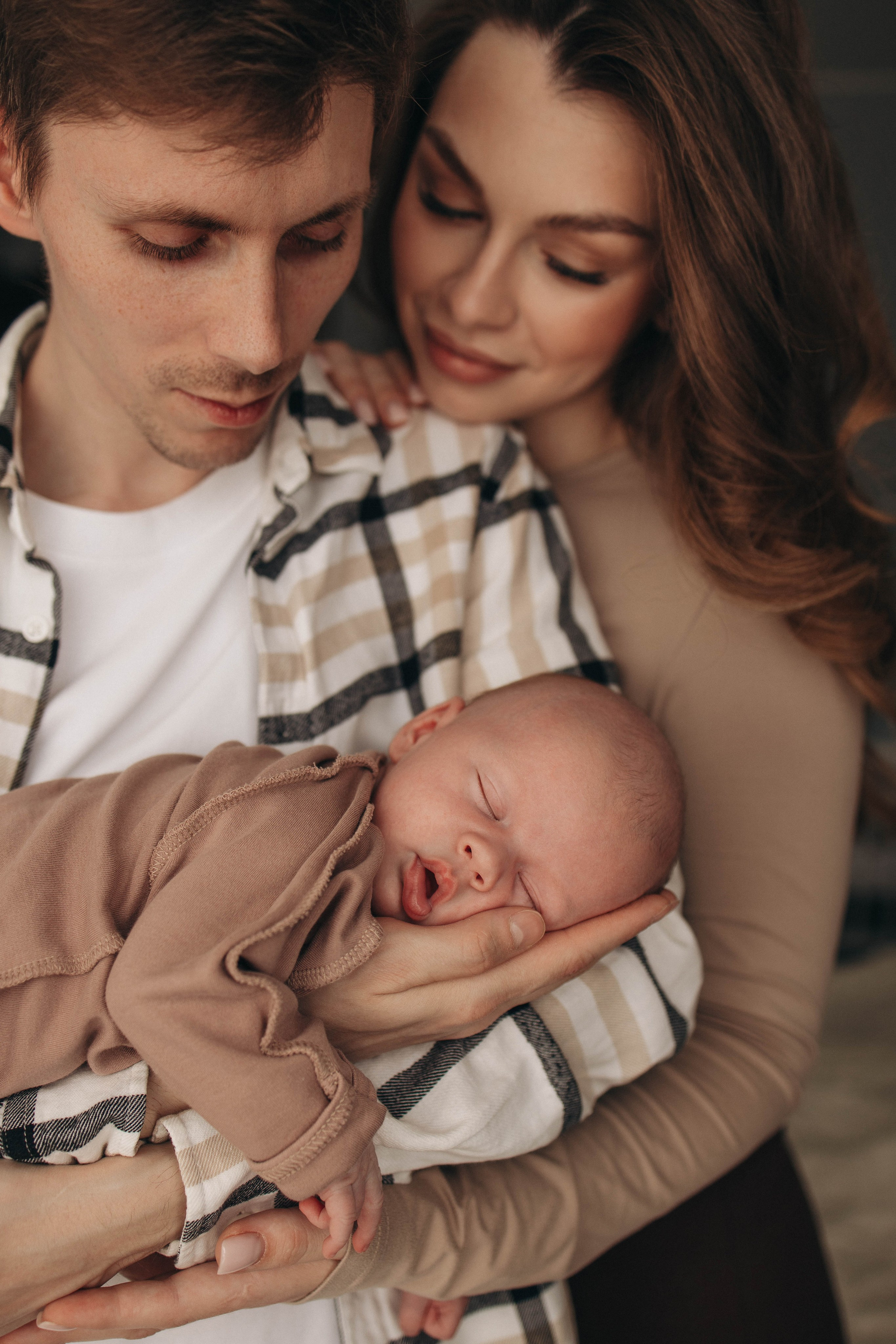 Диме 1 месяц. Семейный фотограф Москва Наталия Осьмакова