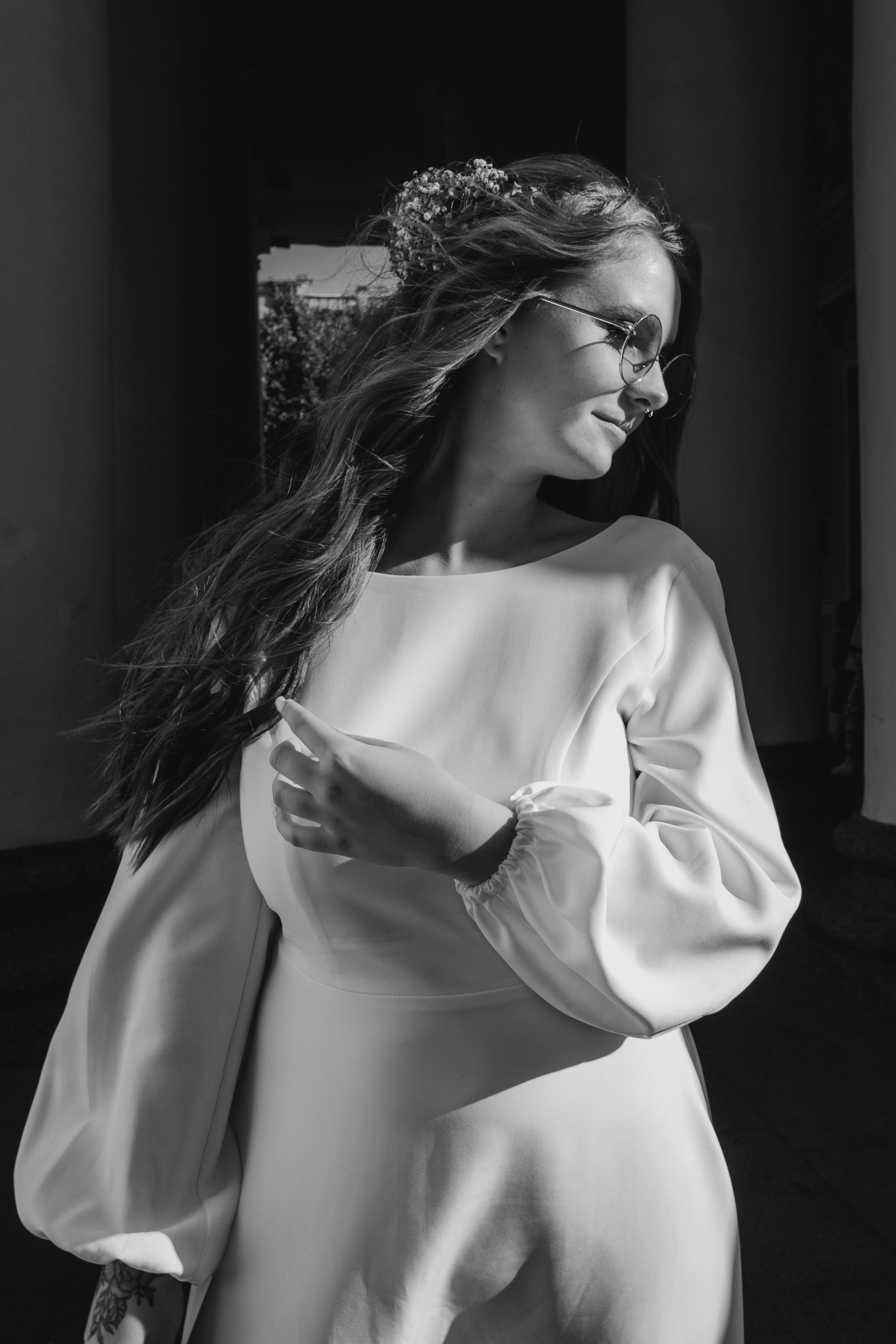 женский свввадебный портрет