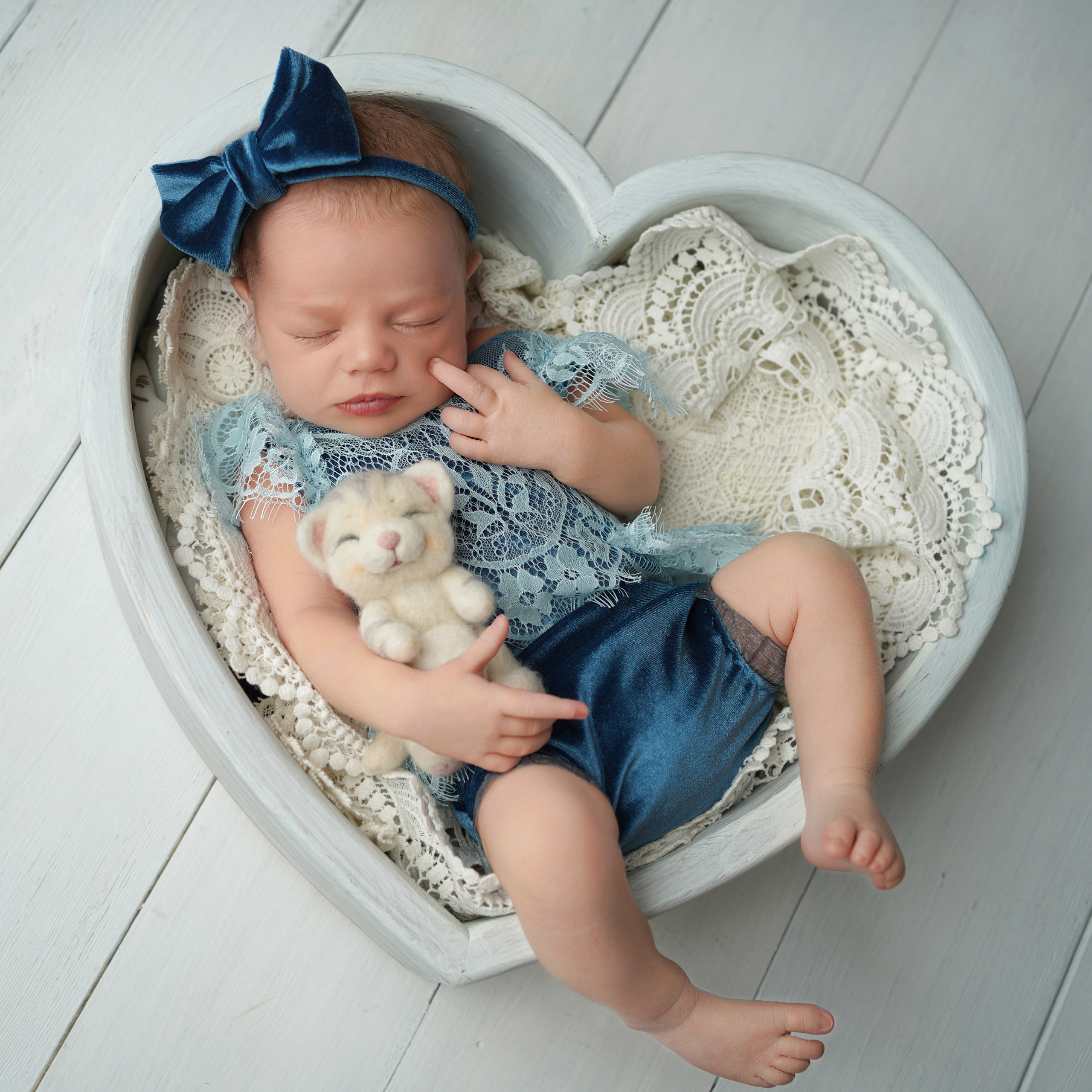 Детская фотосессия новорожденной девочки. Детский фотограф и фотограф новорожденных в Калининград Оксана Иваний