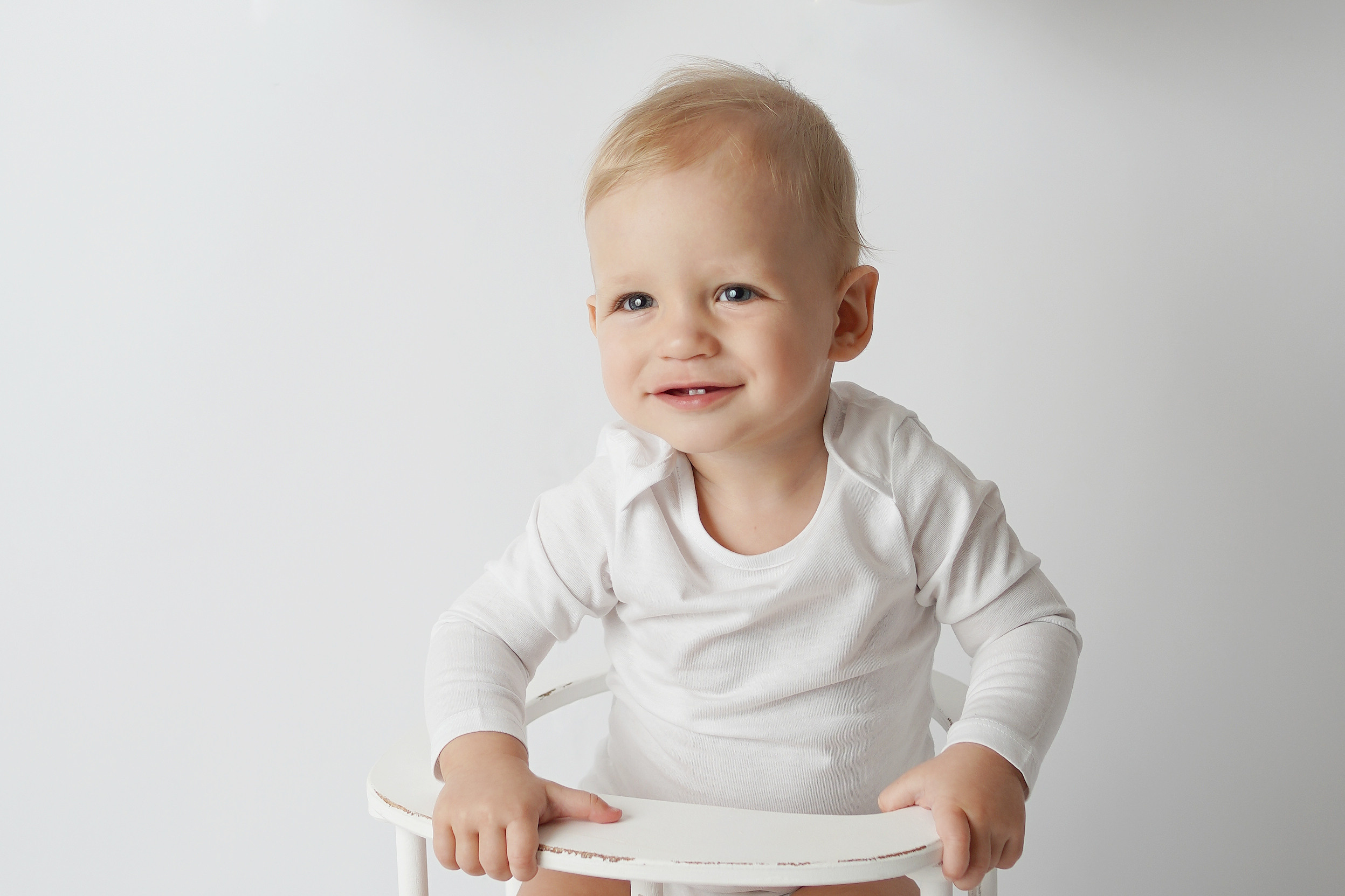 Я люблю делать крупные портреты малыша на Первый год.