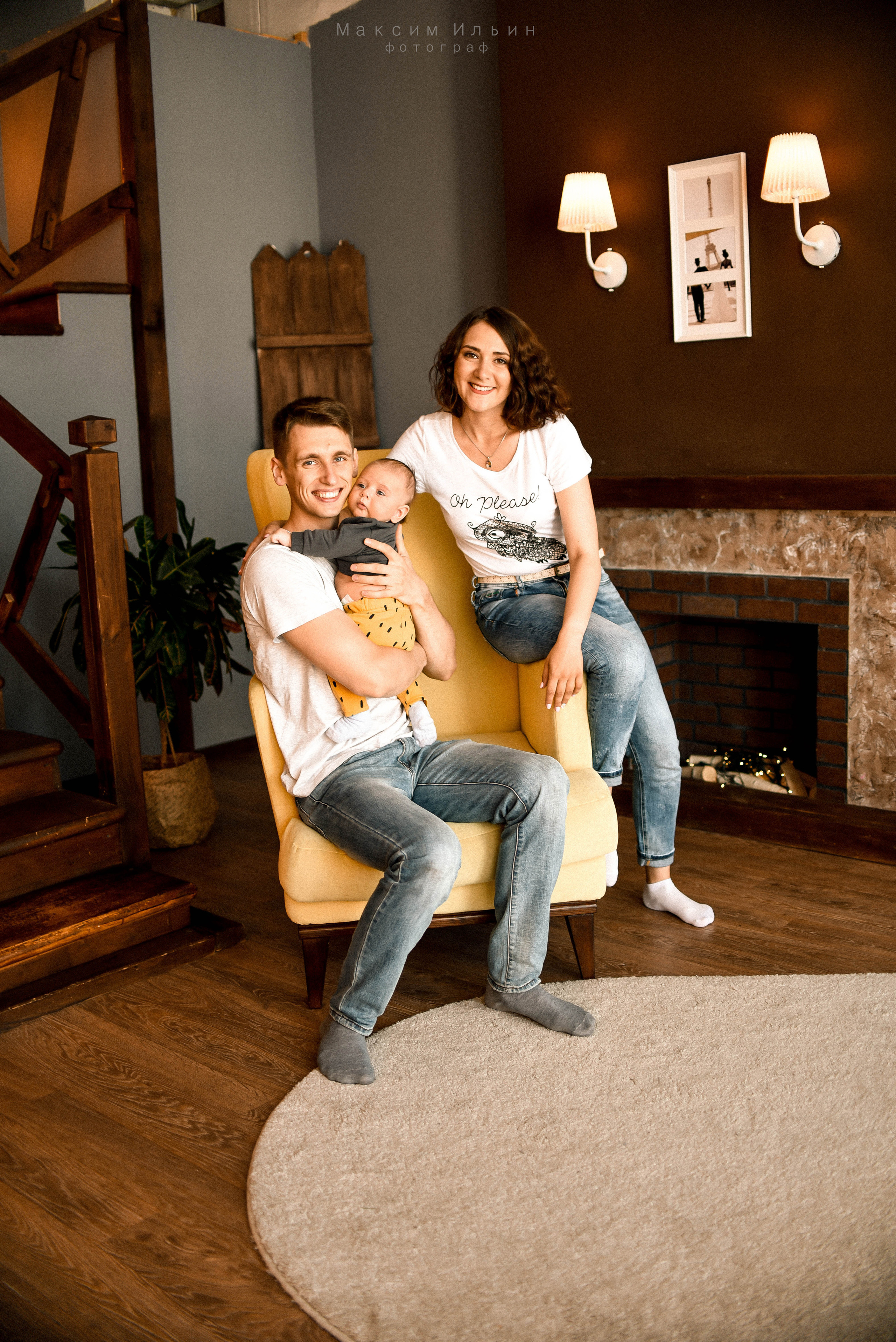 Студийные семейные, детские, индивидуальные фотосессии. Свадебный, семейный, детский, контент фотограф в Омске Максим Ильин