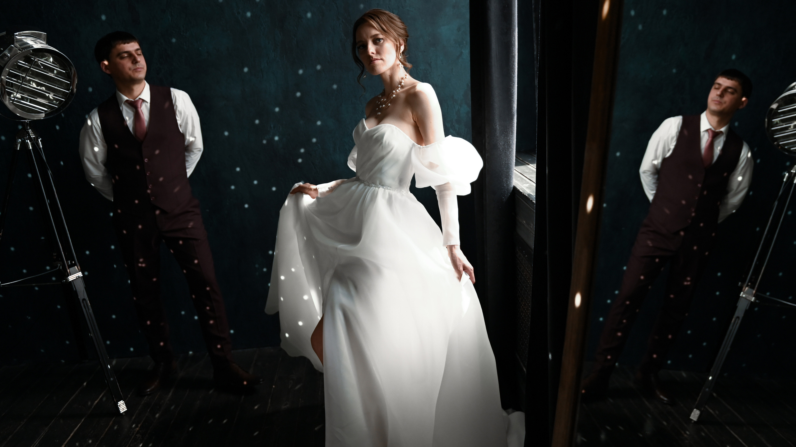 Игорь и Анастасия небольшая свадебная фотосессия. Свадебный, семейный, детский, контент фотограф в Омске Максим Ильин