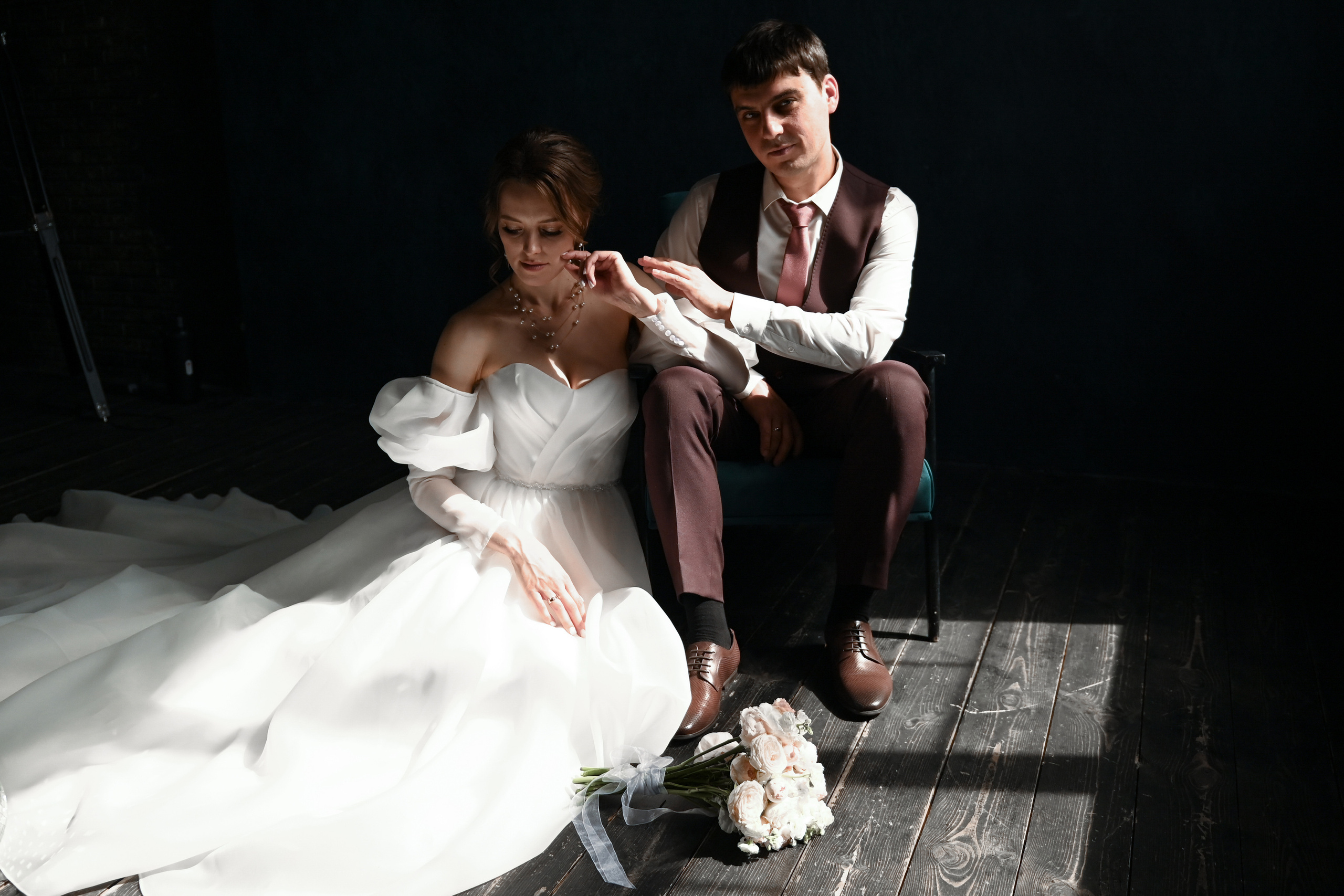 Игорь и Анастасия небольшая свадебная фотосессия. Свадебный, семейный, детский, контент фотограф в Омске Максим Ильин