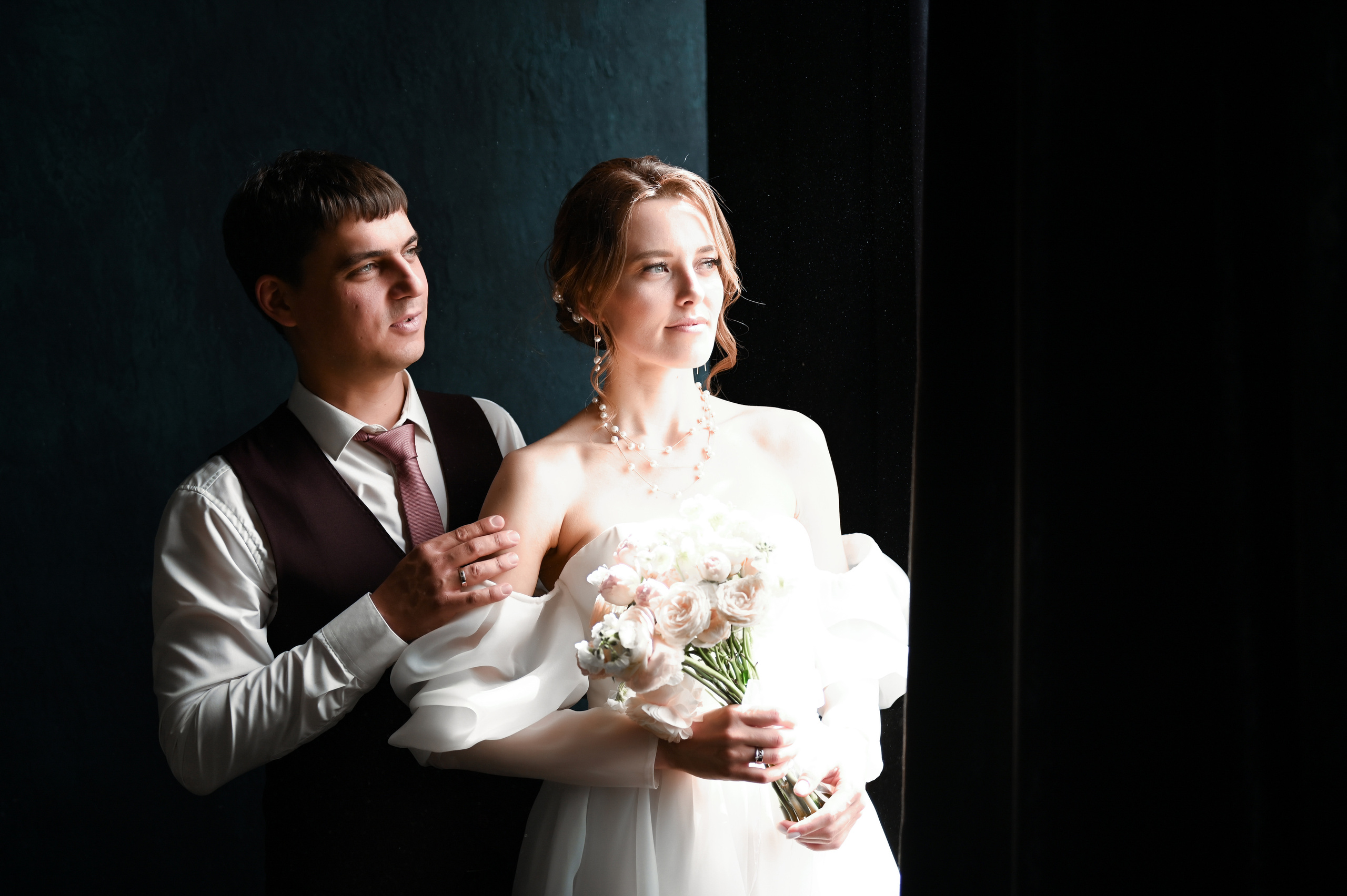 Игорь и Анастасия небольшая свадебная фотосессия. Свадебный, семейный, детский, контент фотограф в Омске Максим Ильин