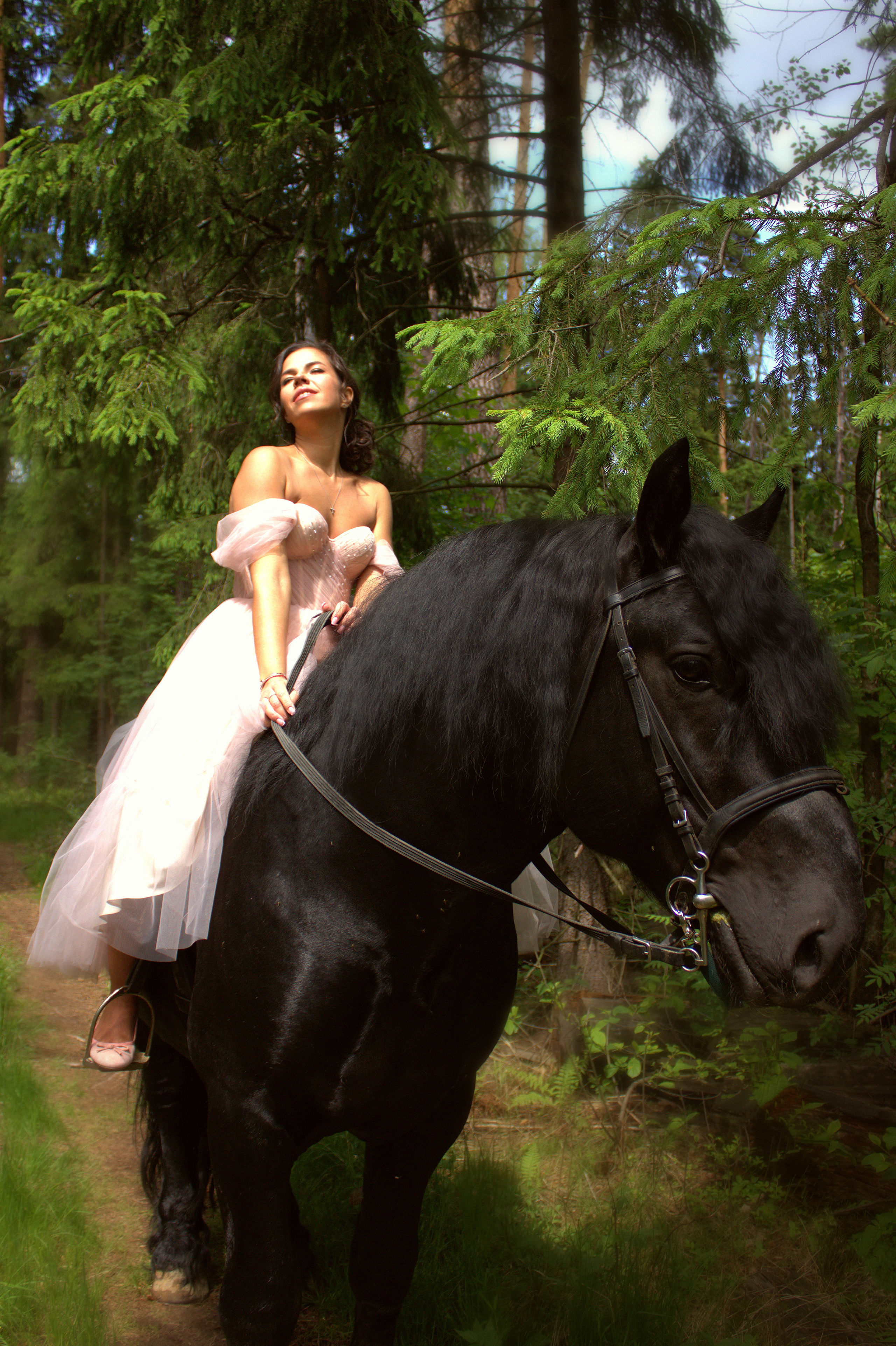 Фото на лошади, фото с лошадью, конная фотосессия. Фотограф в Москве Светлана Богначева