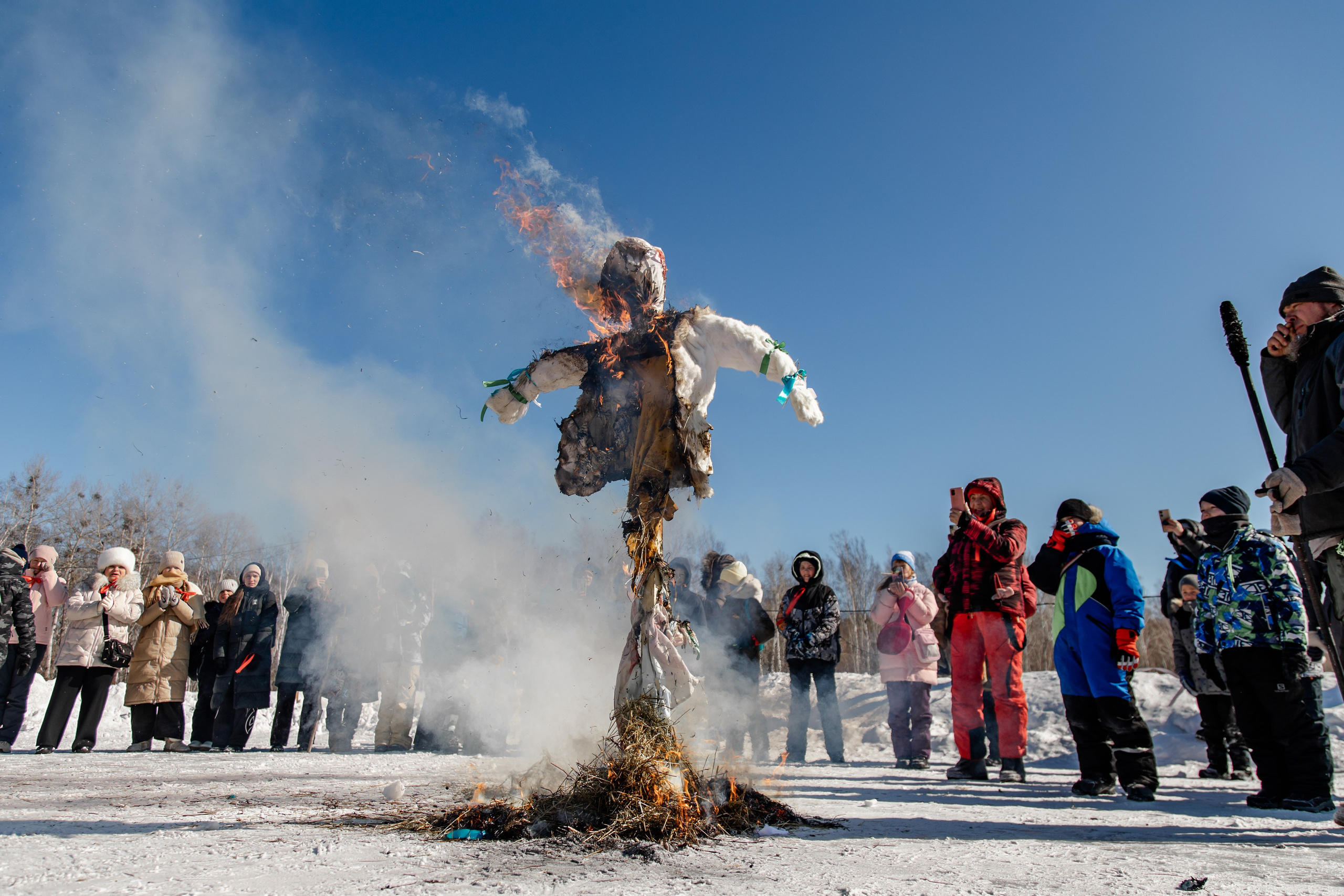 Закрытие масленицы «ДВ Каникулы». МЕДИА-РЕСУРС ХАБАРОВСК / Фотоотчеты / Репортажи / События
