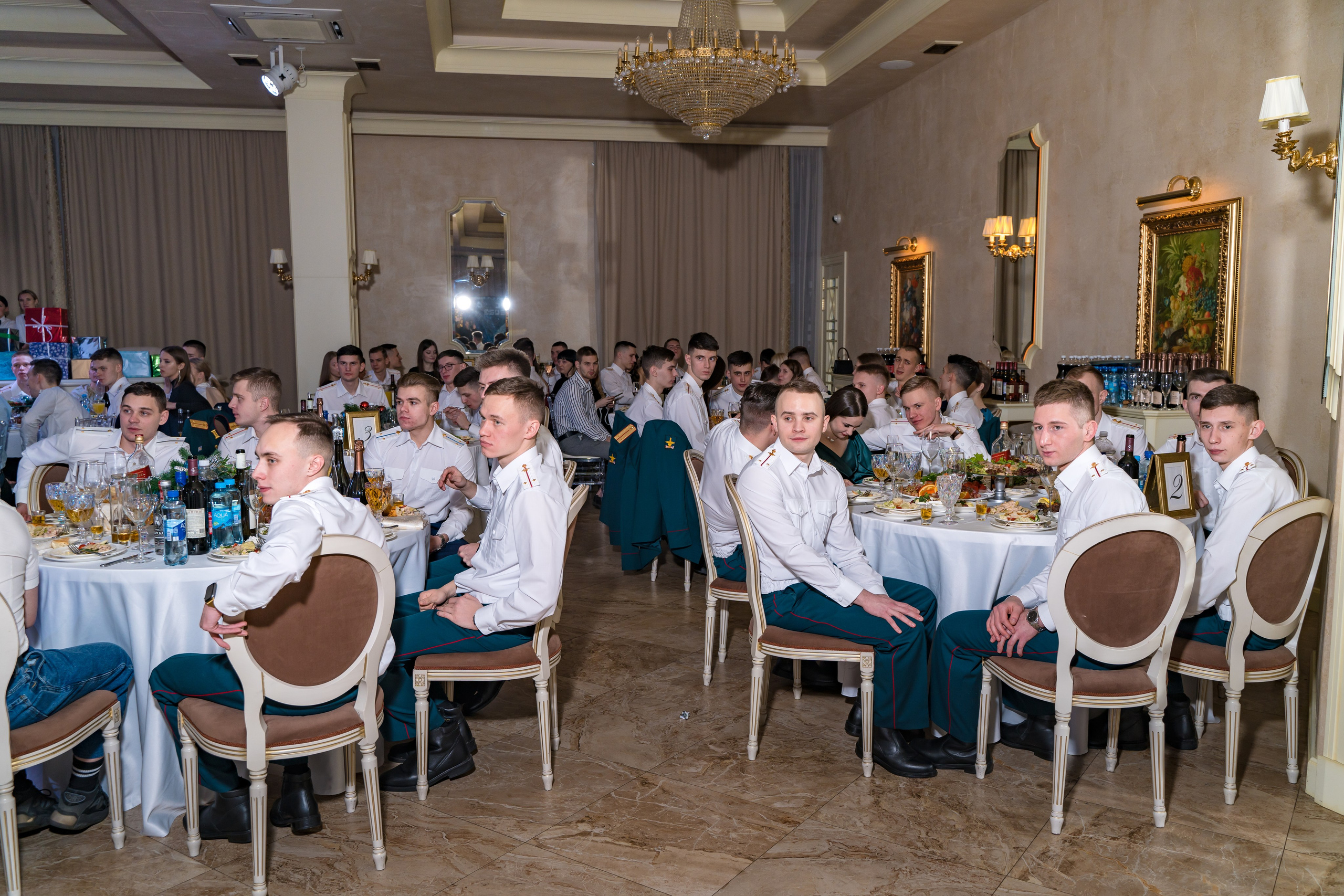 Фотосъемка выпуска военной академии и вручение дипломов