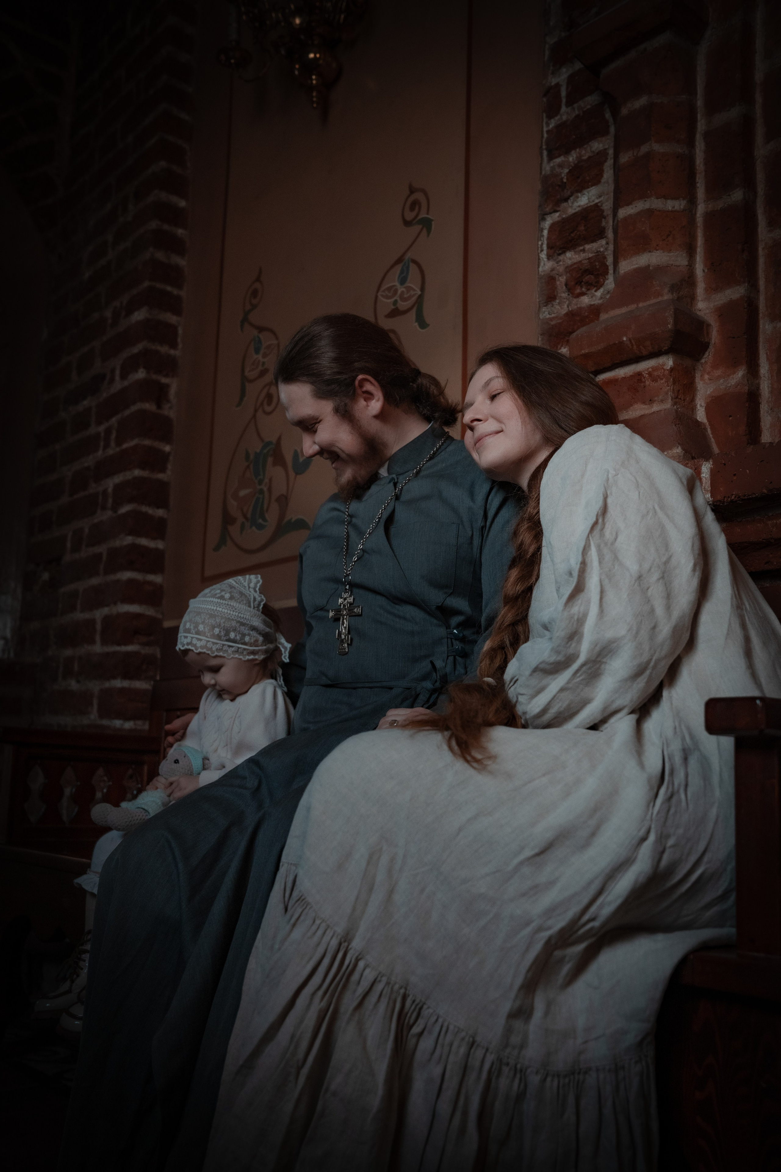 Отец Димитрий с матушкой. Shamirov Arkadiy