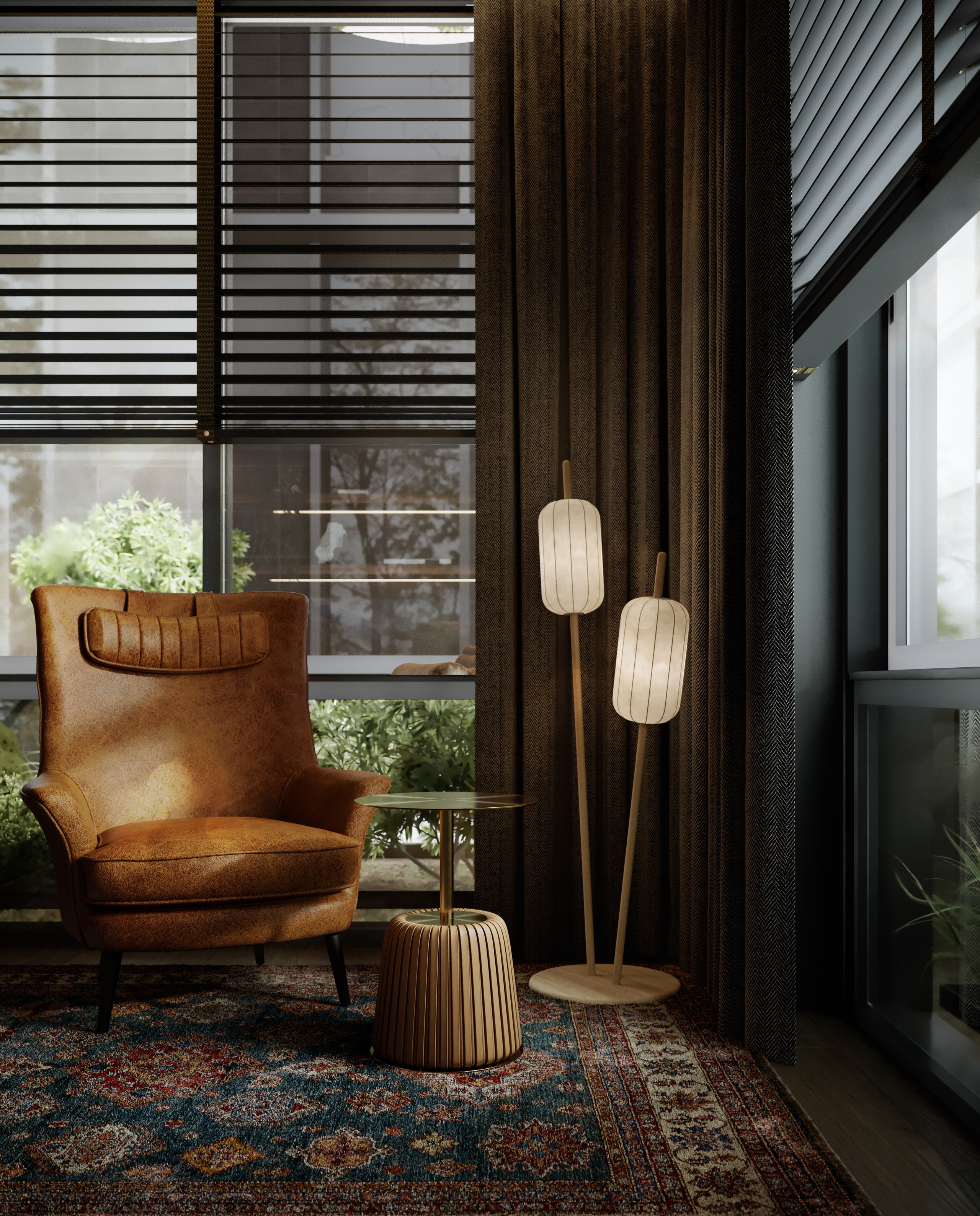 Кабинет. Портфолио 3D визуализатора