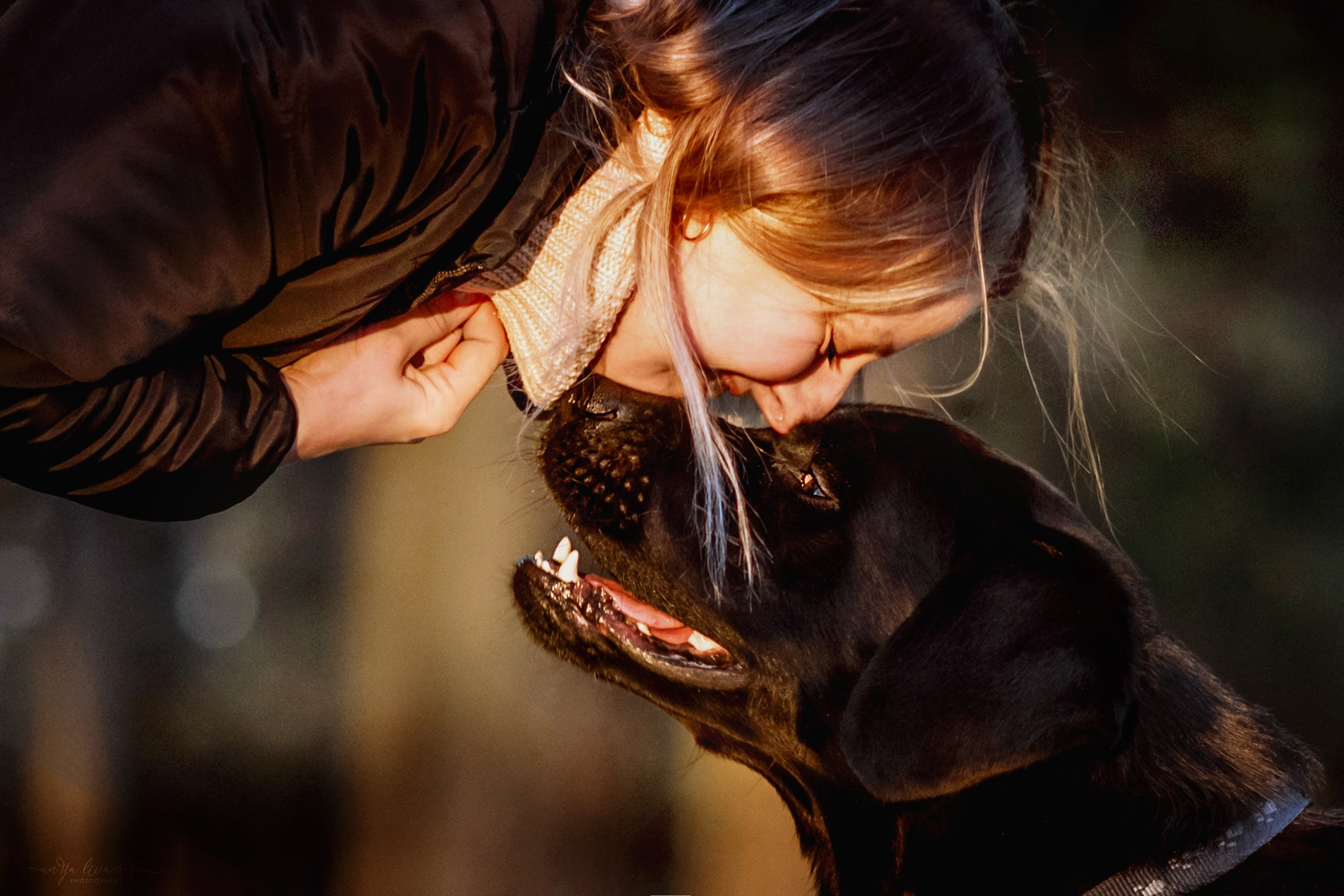 Оскар и его семья в парке. Фотограф анималист Аня Ливанова | Рыбинск