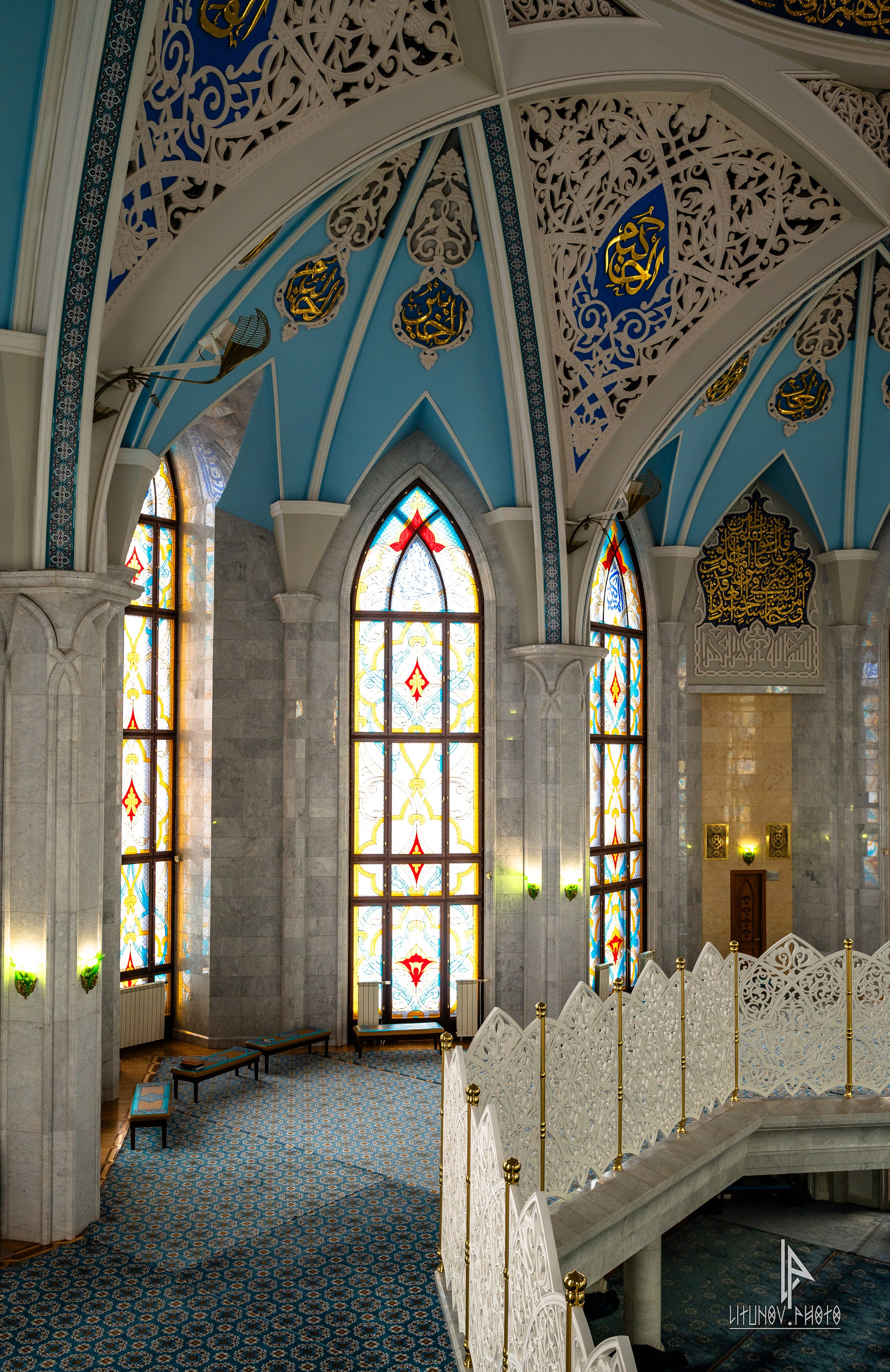Мечеть Кул-Шариф, Казань. Спортивный и репортажный фотограф Дмитрий Литунов Москва