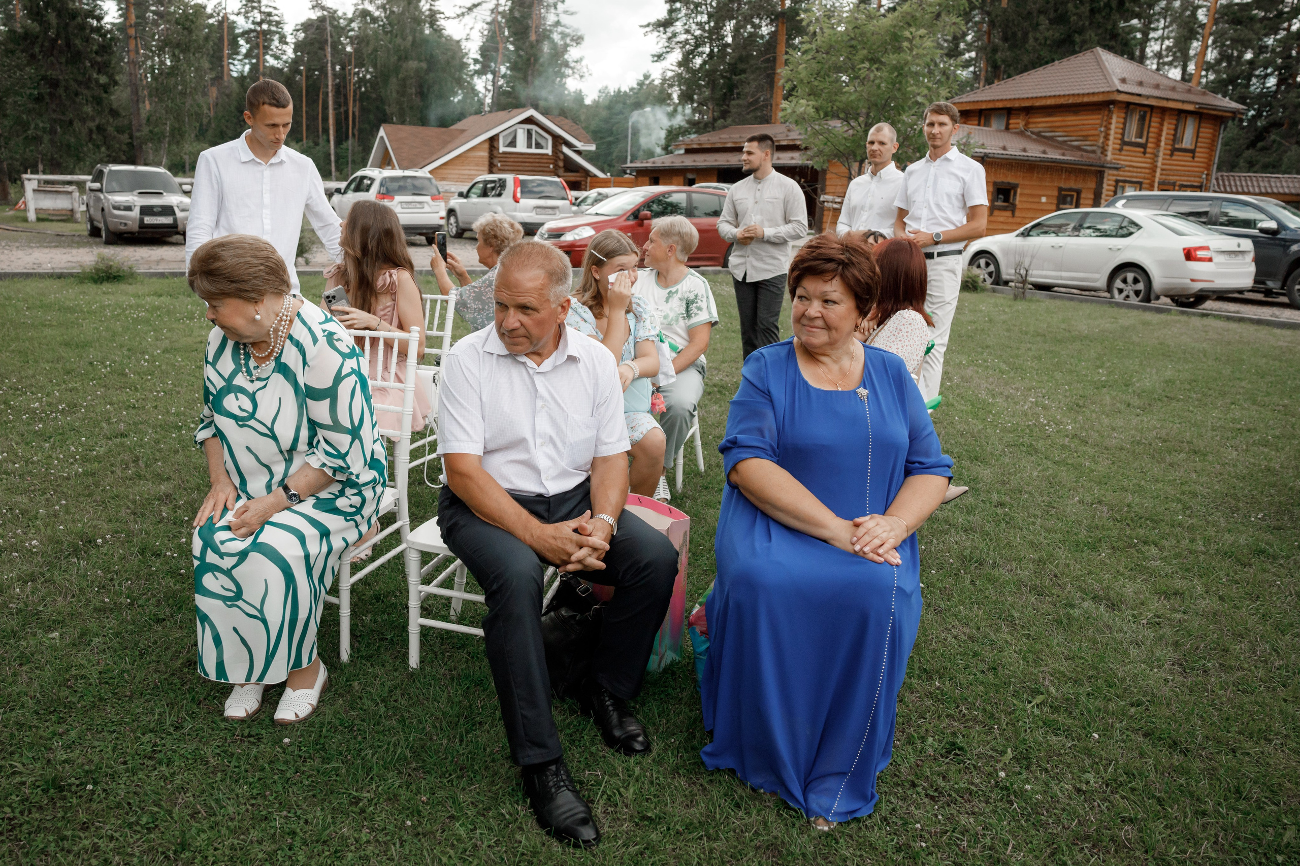 Полина и Дмитрий, загородный клуб «Барин», ЗАГС в г. Пушкино. Свадебный и репортажный фотограф (Москва, Королев и другие)