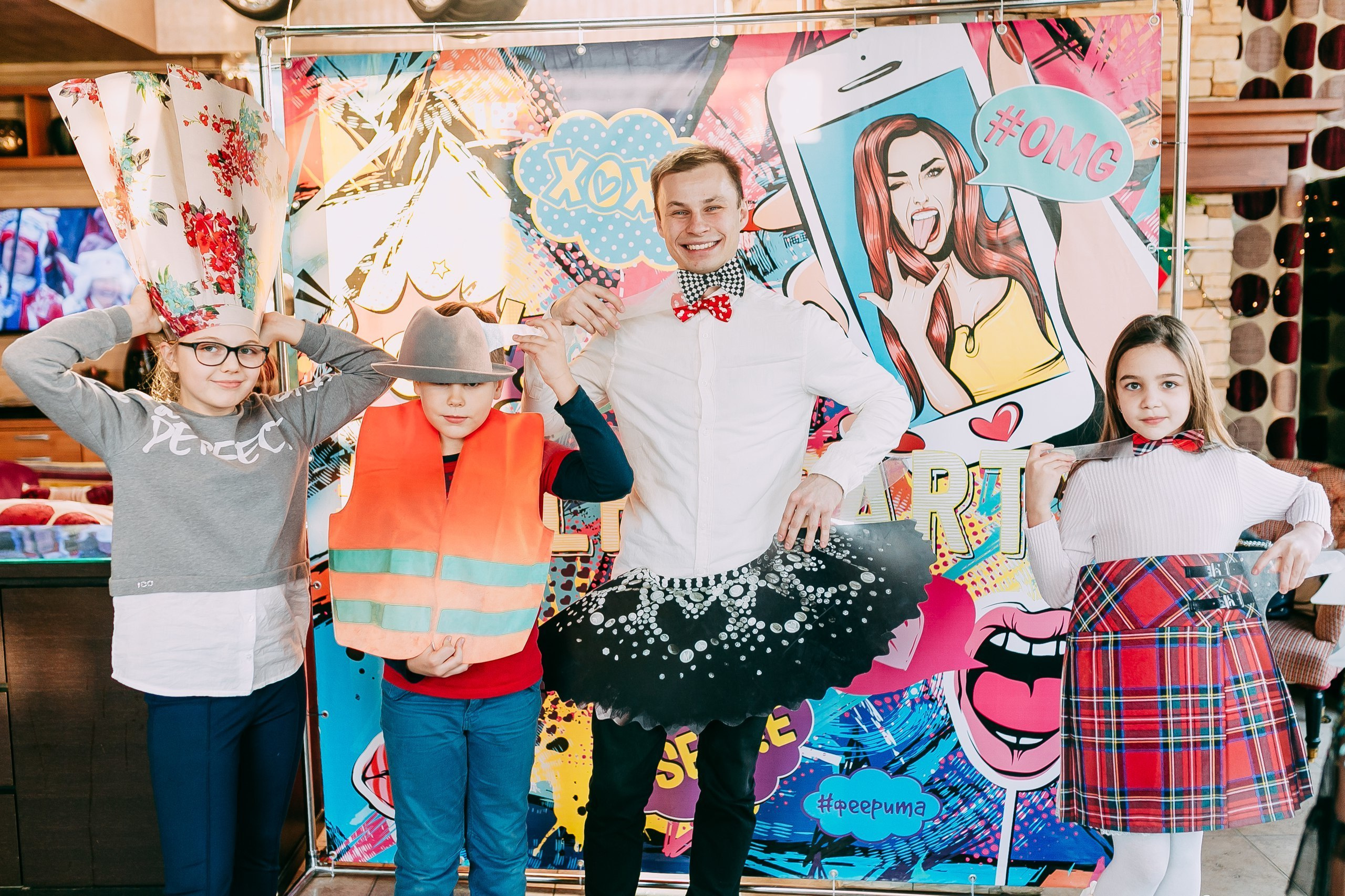 Детский день рождения в стиле «SelfieParty». Майя Алиева Свадебный фотограф в Санкт-Петербурге