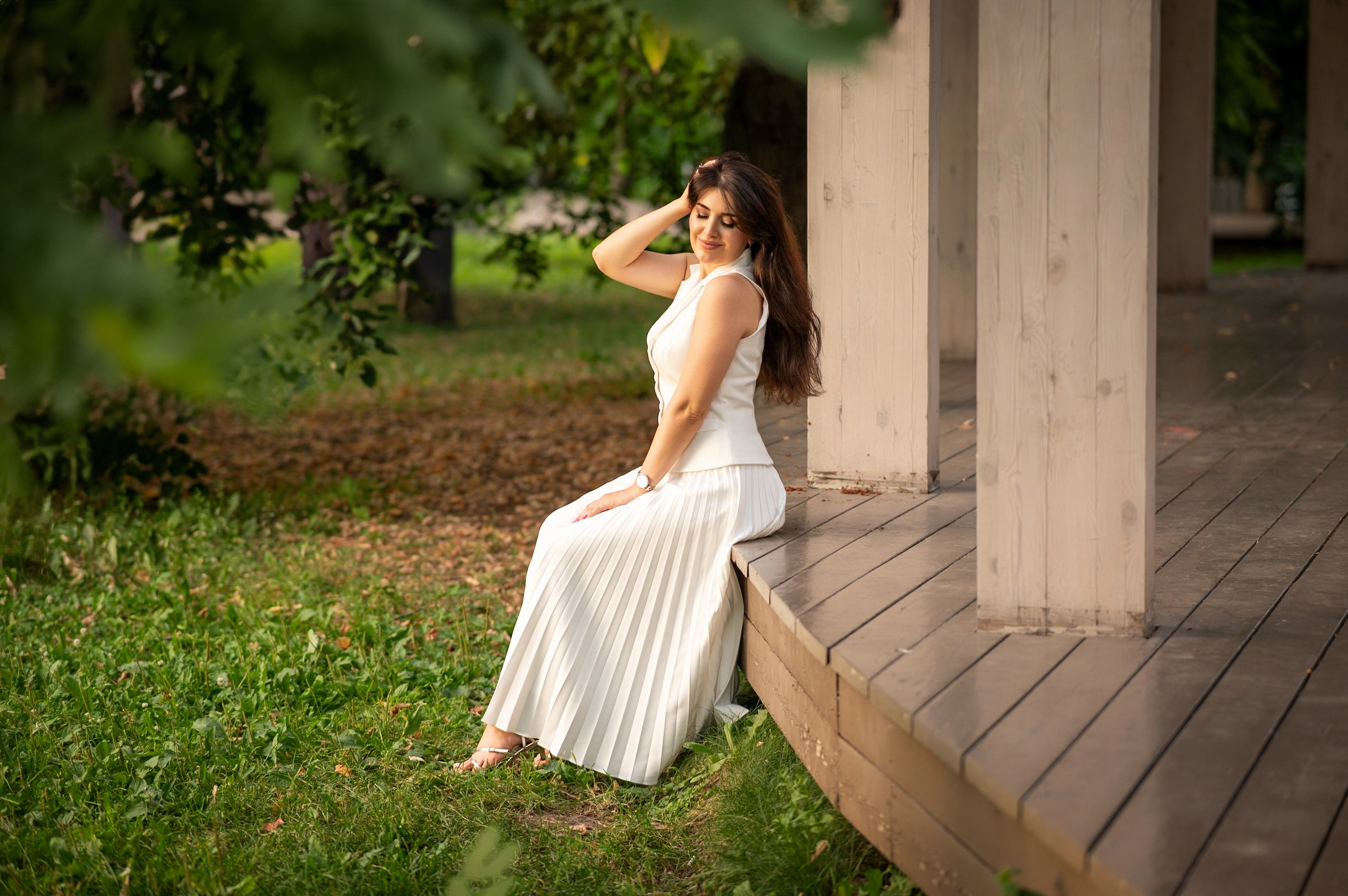 Прогулка с Аней в центре Москвы