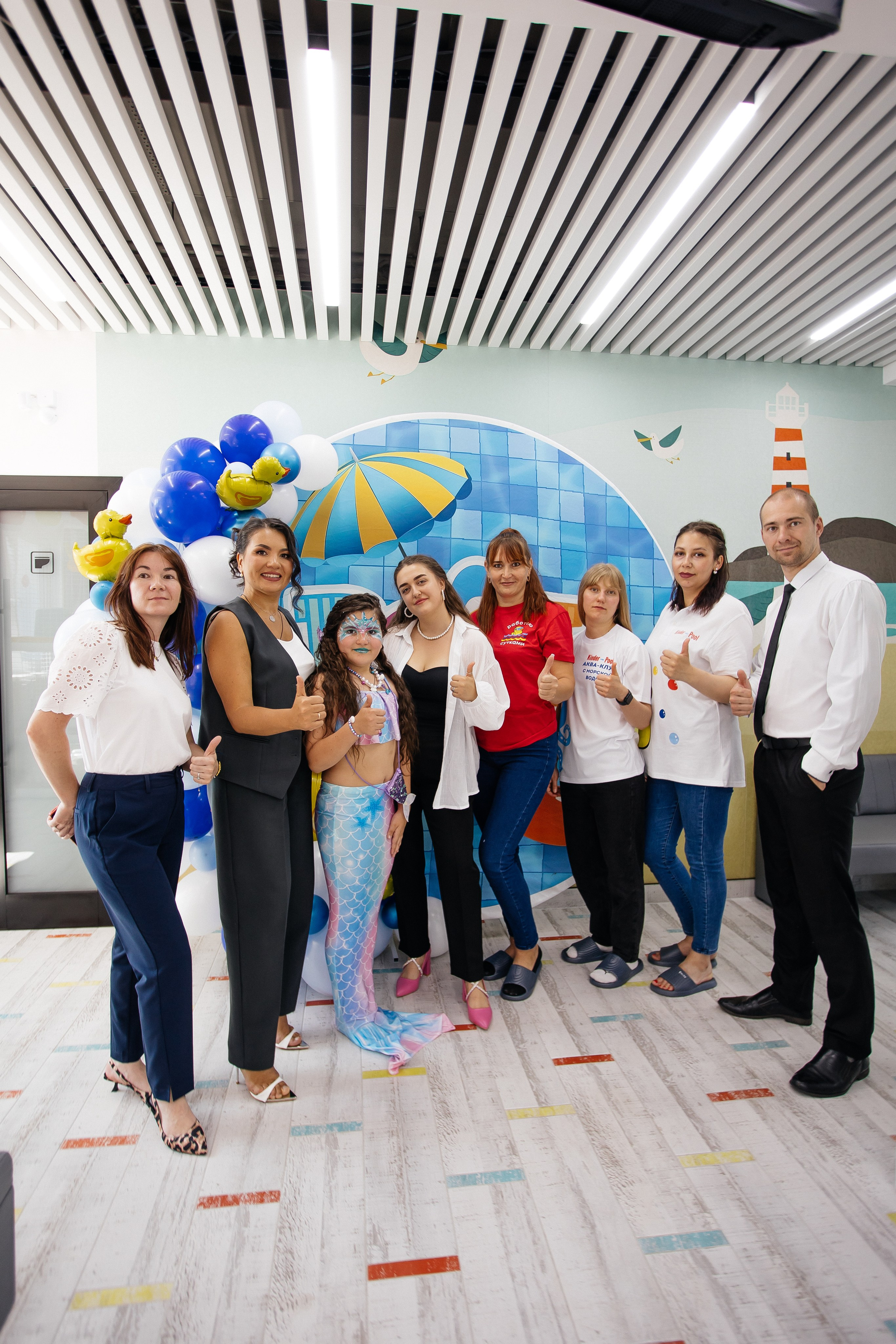 Открытие бассейна. Фотограф в Иркутске