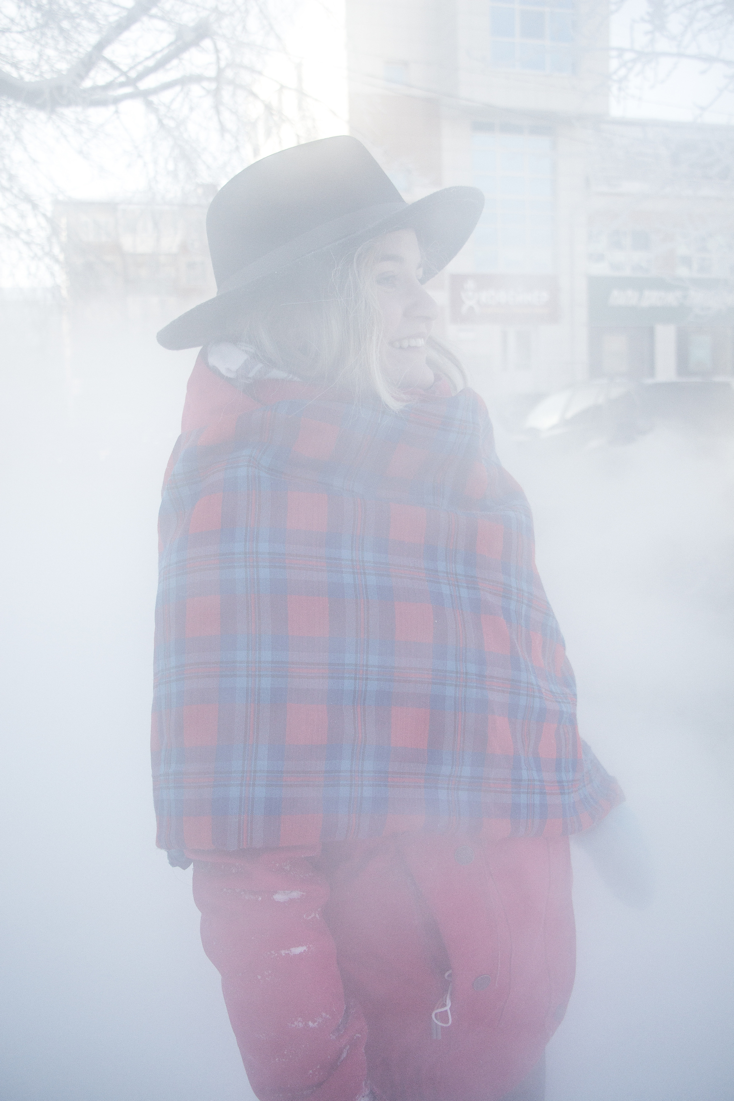 Смелая Полина (на улице минус 33 градуса). Творческая, семейная Фотосъемка ДоброДарова Елена Омск