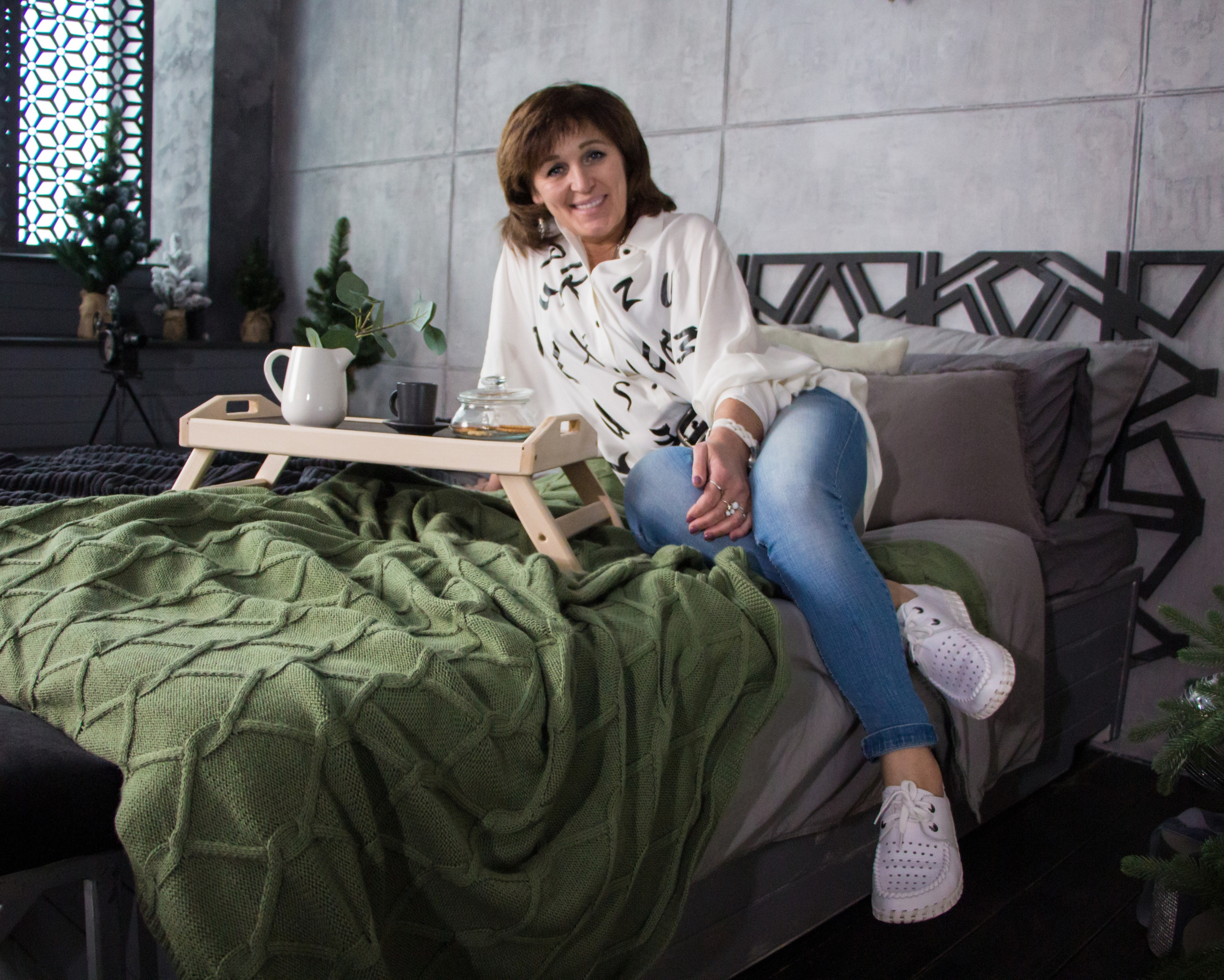 Новогодняя встреча трех поколений: Мама, дочь и внуки. Творческая, семейная Фотосъемка ДоброДарова Елена Омск