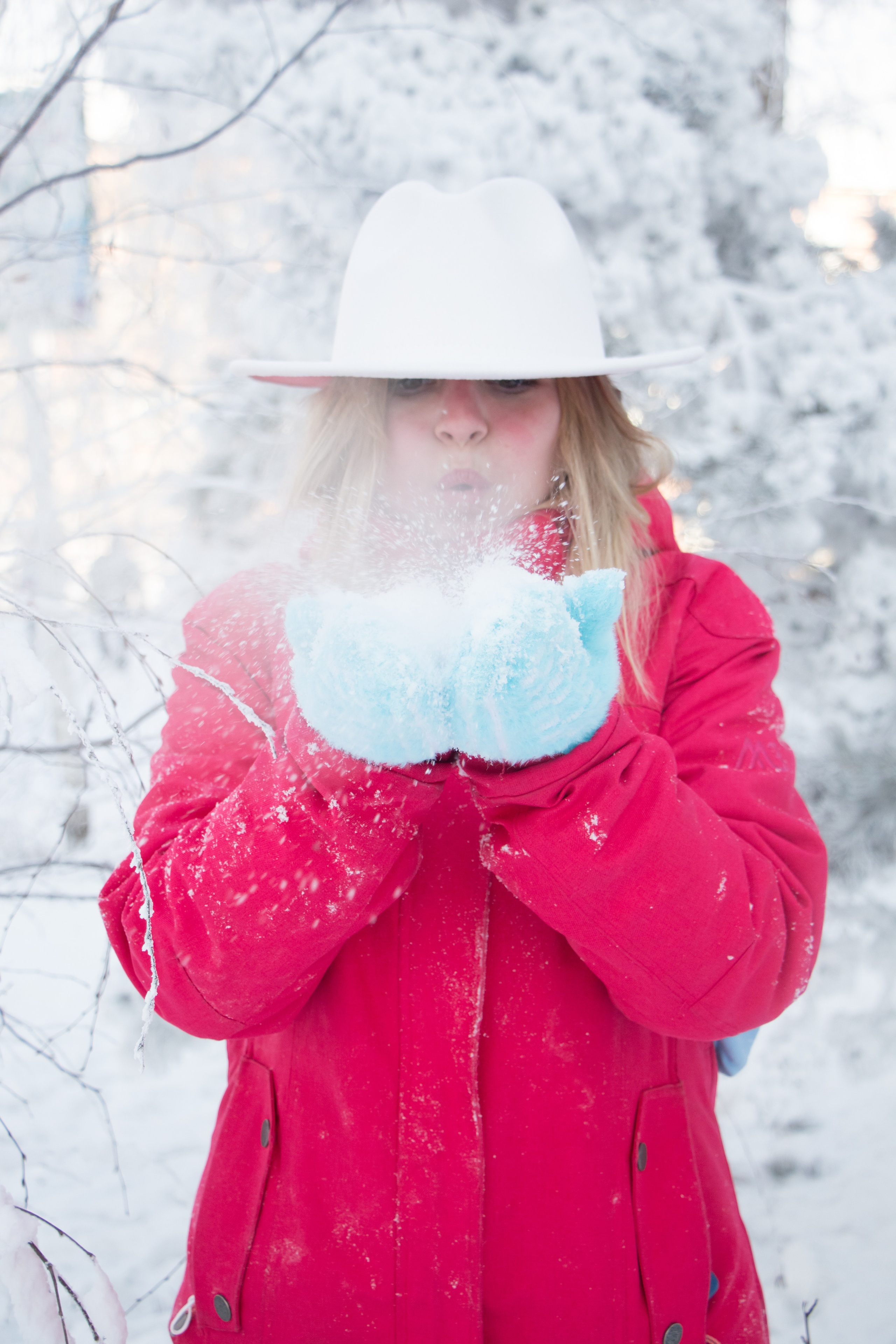 Смелая Полина (на улице минус 33 градуса). Творческая, семейная Фотосъемка ДоброДарова Елена Омск