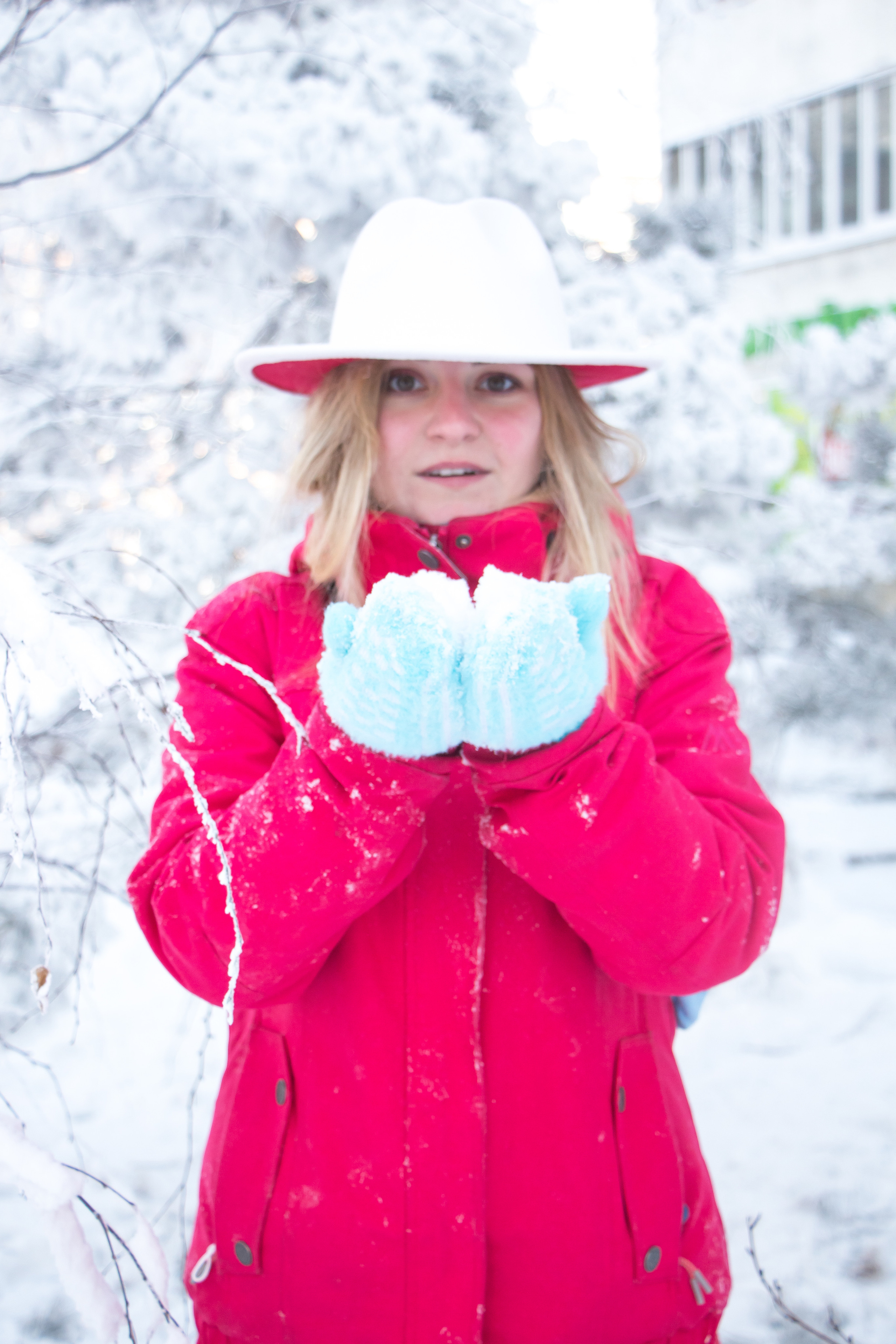 Смелая Полина (на улице минус 33 градуса). Творческая, семейная Фотосъемка ДоброДарова Елена Омск