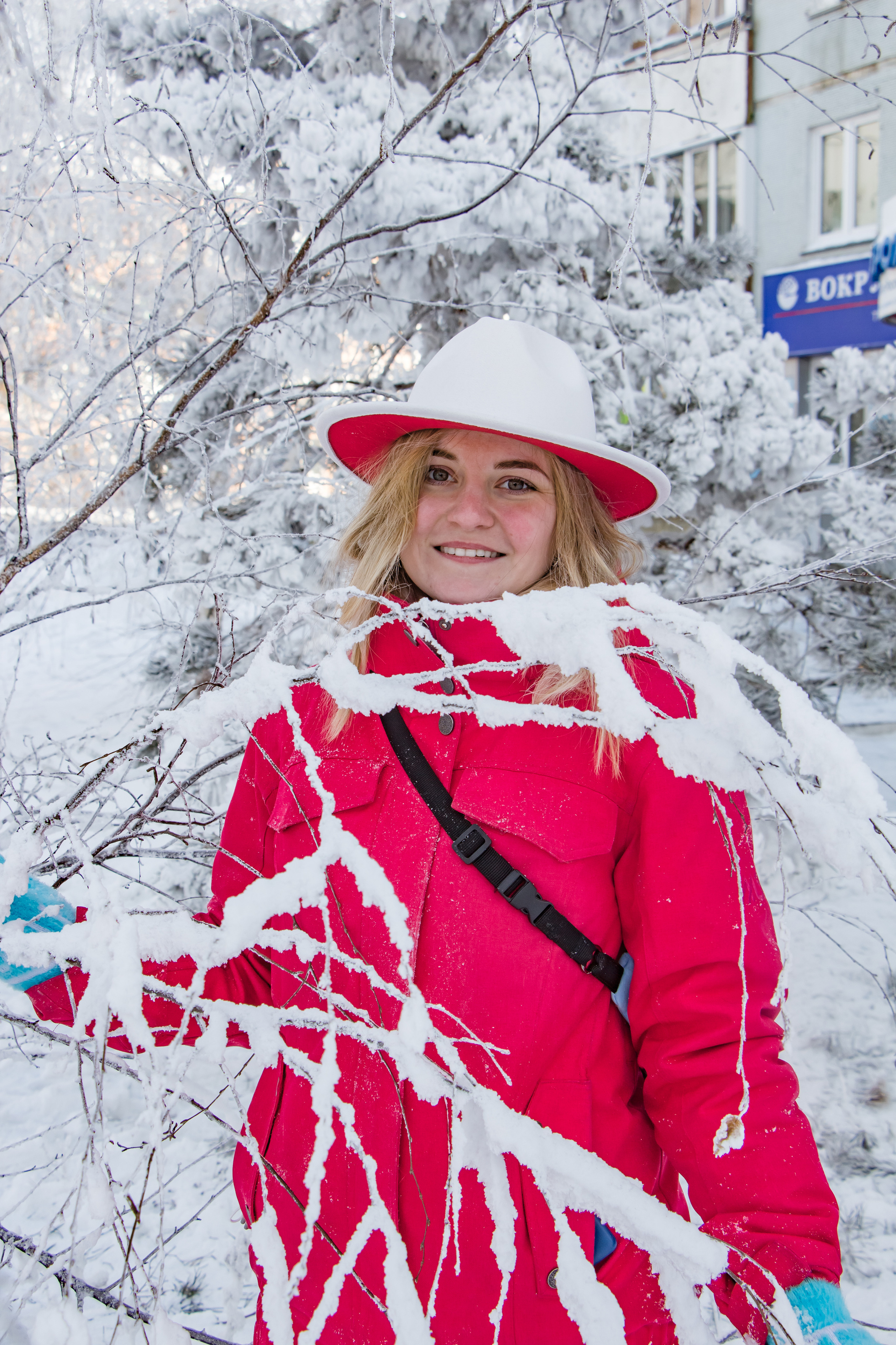 Смелая Полина (на улице минус 33 градуса). Творческая, семейная Фотосъемка ДоброДарова Елена Омск