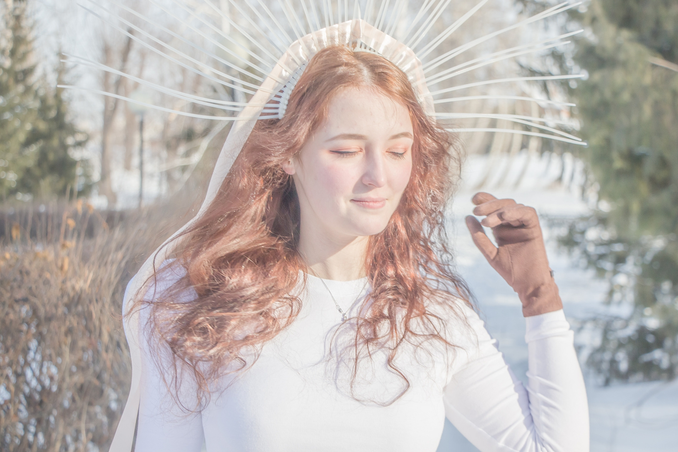 Ангелина… Леди Зима в Белом. Творческая, семейная Фотосъемка ДоброДарова Елена Омск