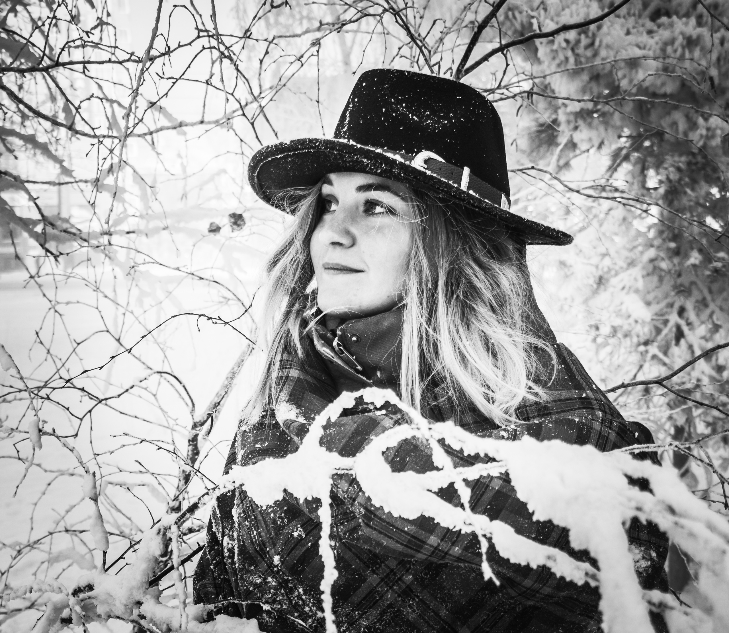 Смелая Полина (на улице минус 33 градуса). Творческая, семейная Фотосъемка ДоброДарова Елена Омск