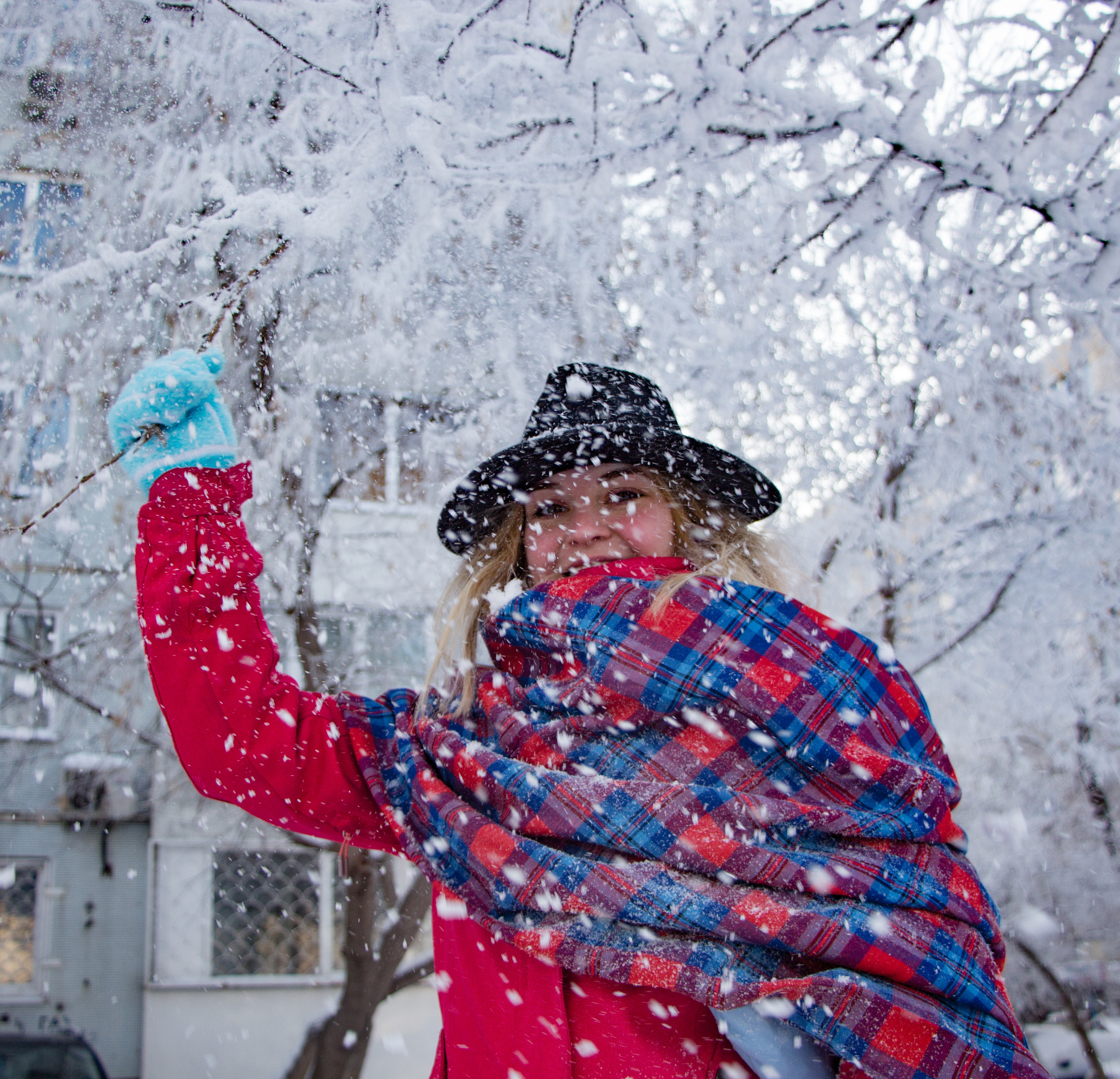 Смелая Полина (на улице минус 33 градуса). Творческая, семейная Фотосъемка ДоброДарова Елена Омск