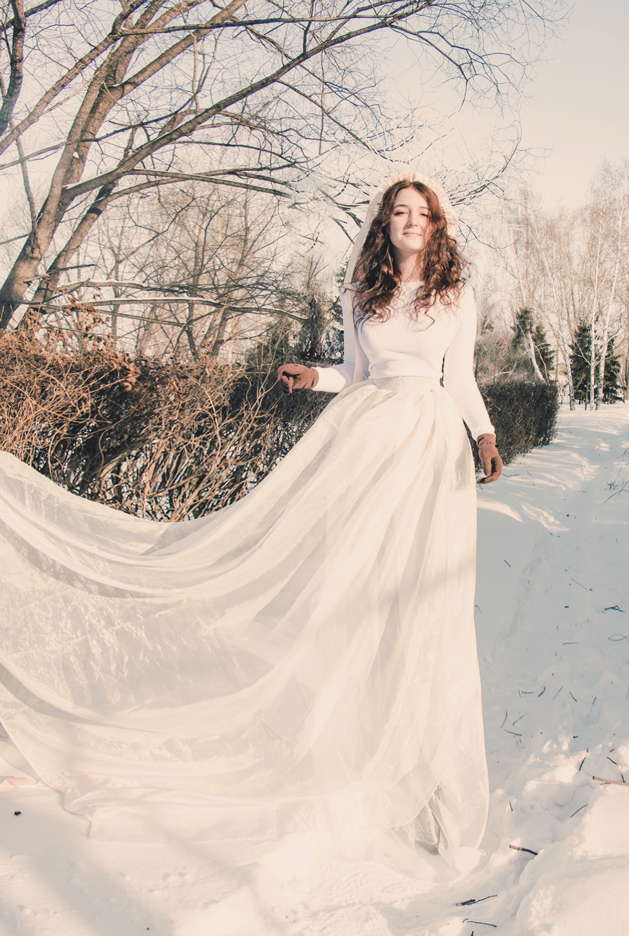 Ангелина… Леди Зима в Белом. Творческая, семейная Фотосъемка ДоброДарова Елена Омск