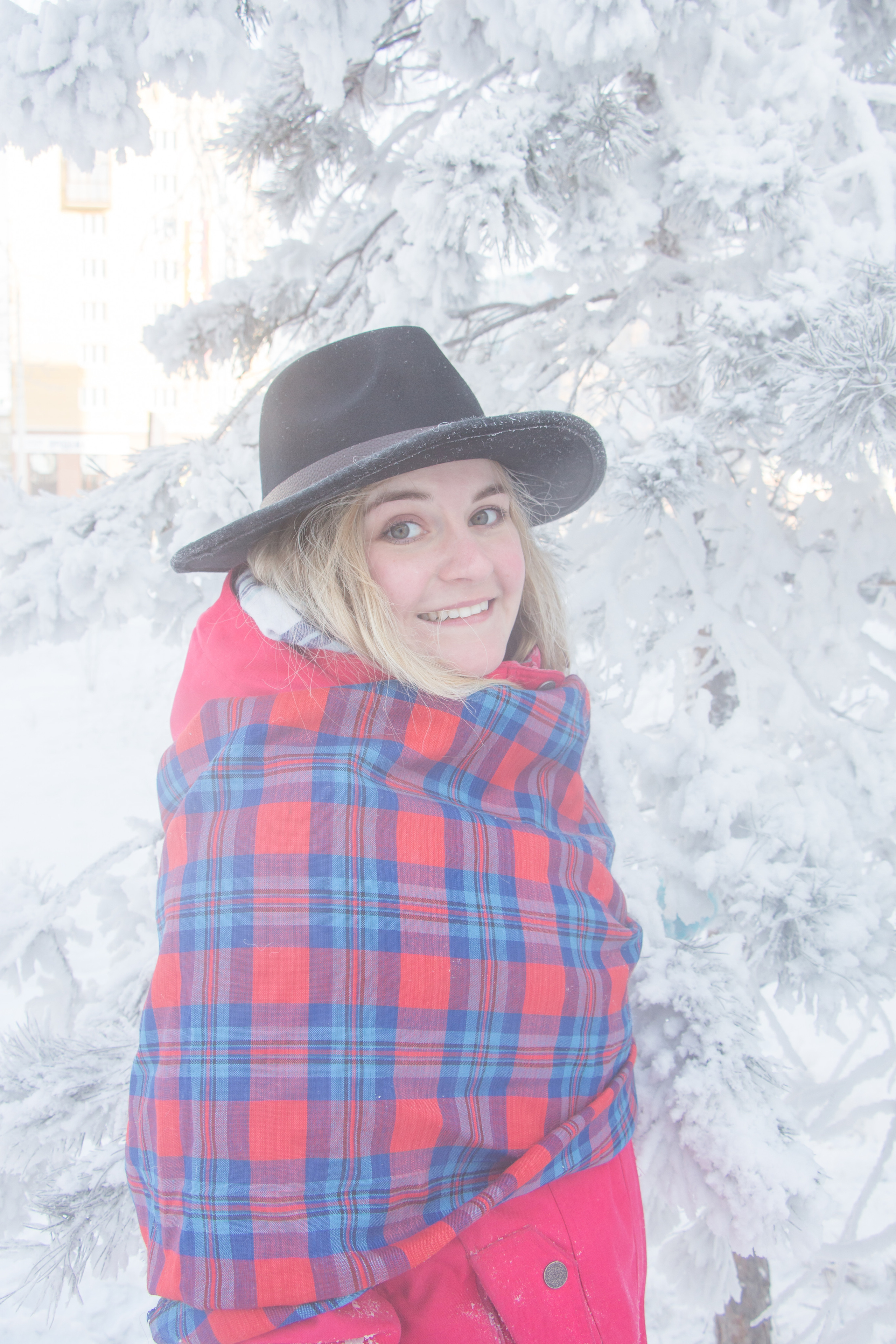 Смелая Полина (на улице минус 33 градуса). Творческая, семейная Фотосъемка ДоброДарова Елена Омск