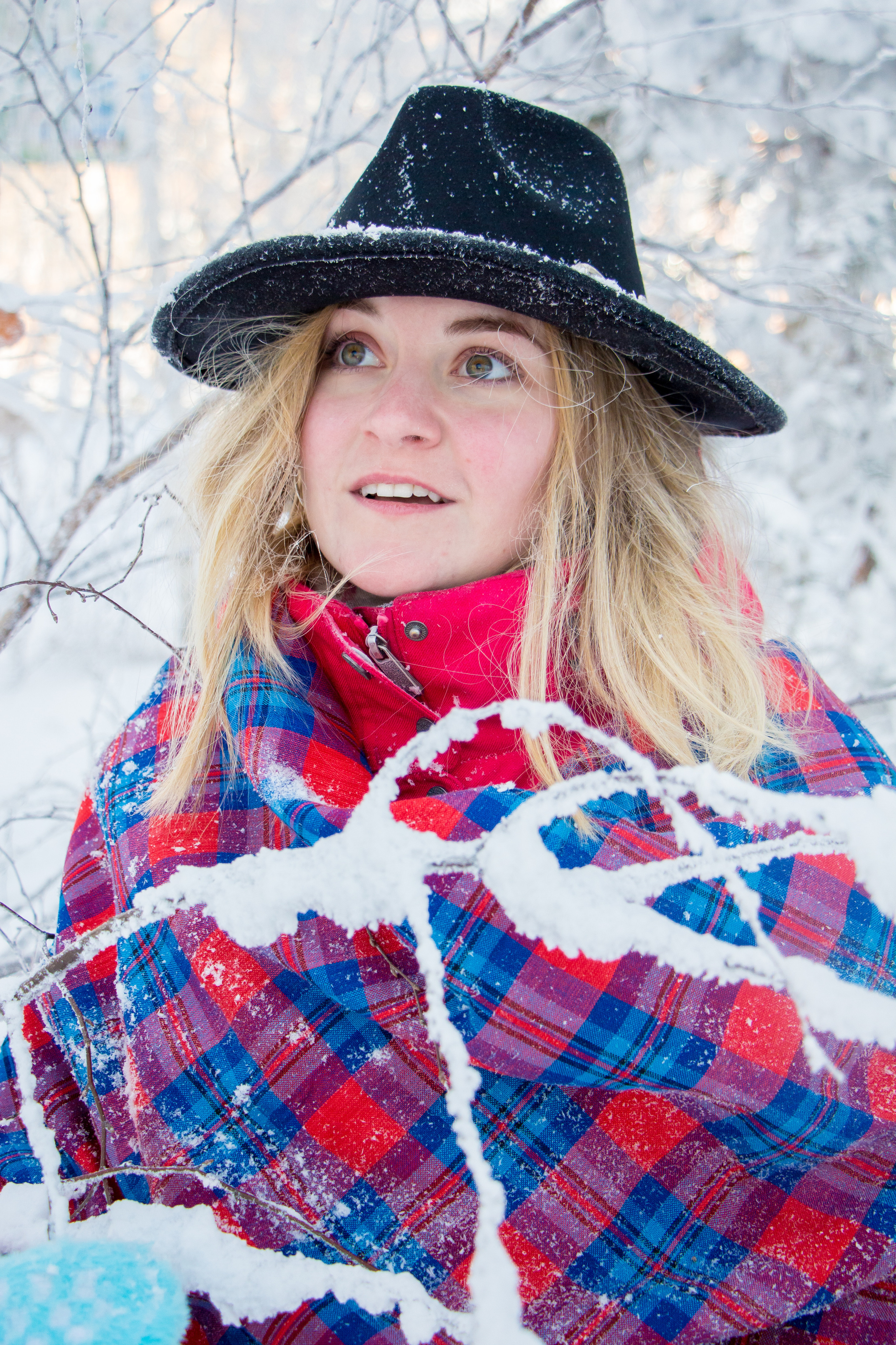 Смелая Полина (на улице минус 33 градуса). Творческая, семейная Фотосъемка ДоброДарова Елена Омск