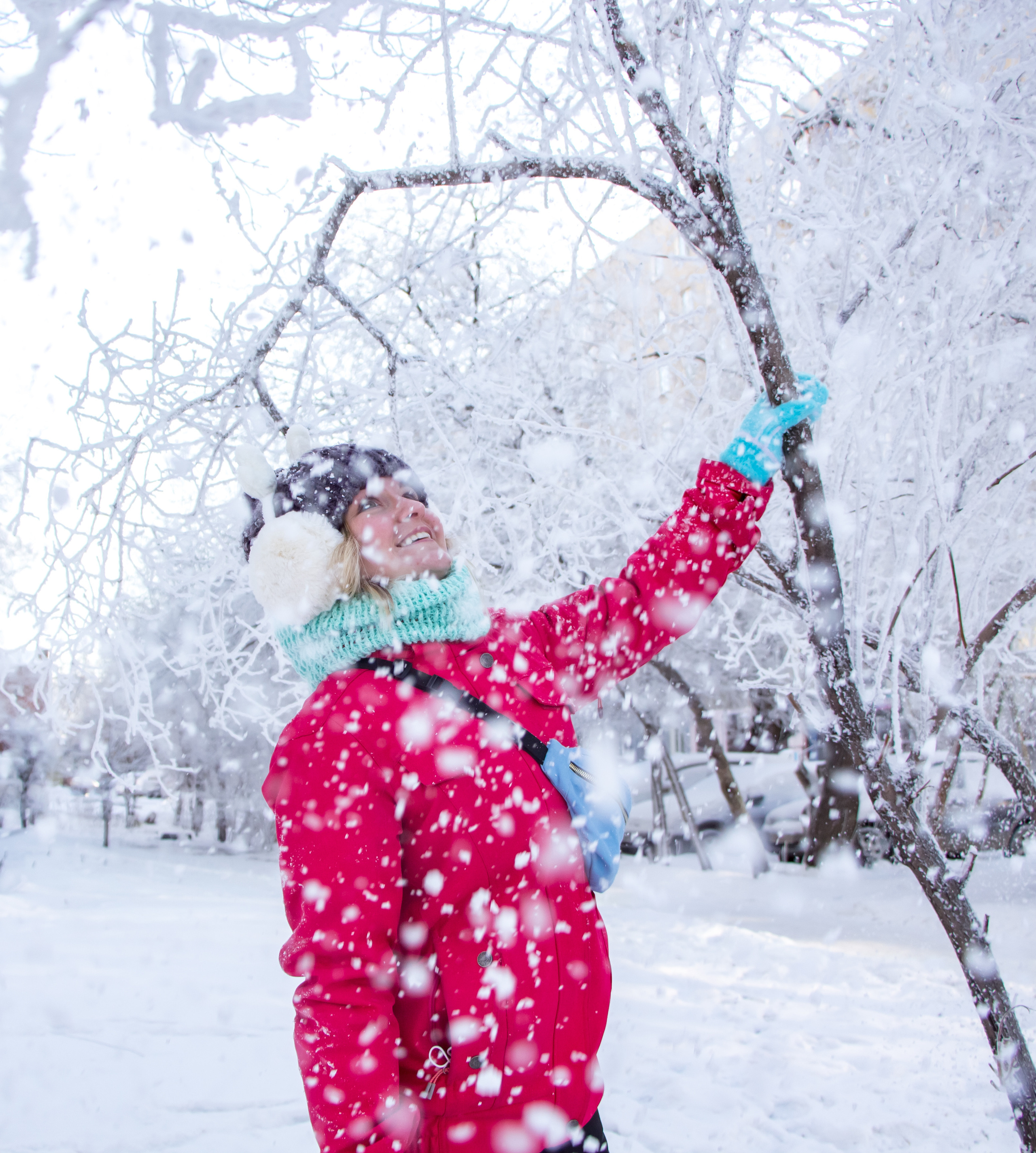 Смелая Полина (на улице минус 33 градуса). Творческая, семейная Фотосъемка ДоброДарова Елена Омск