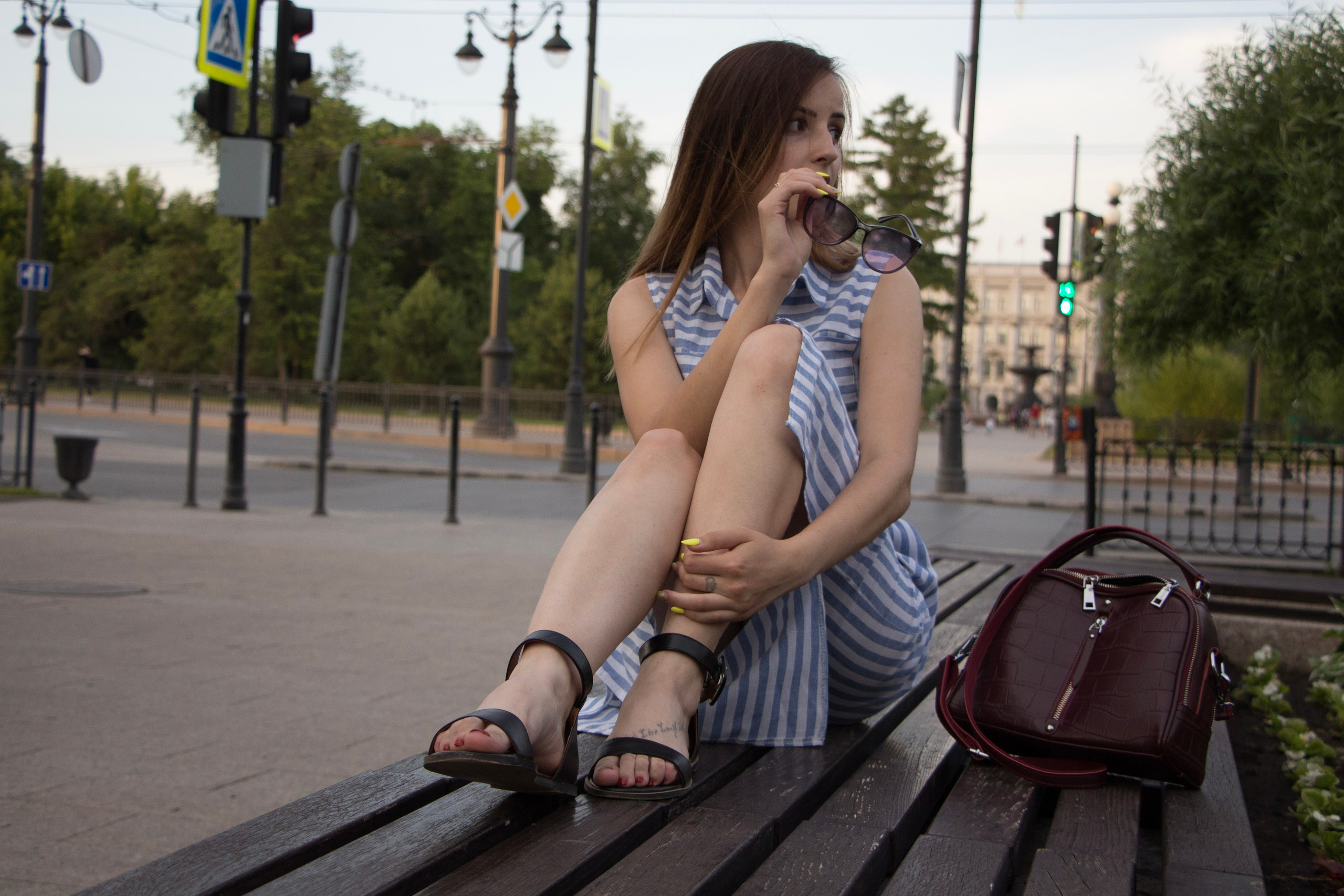 Анастасия в Летний Теплый день. Творческая, семейная Фотосъемка ДоброДарова Елена Омск