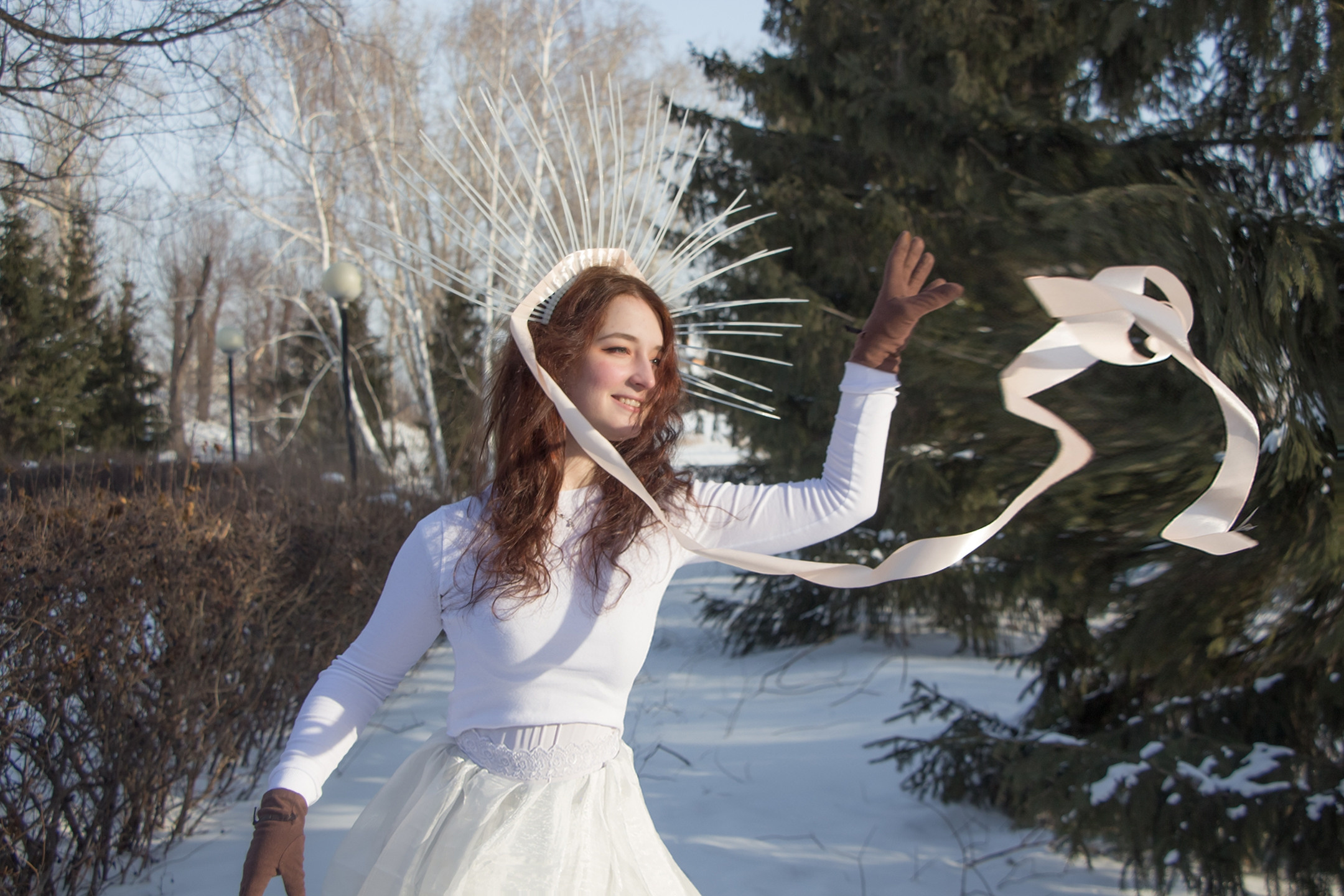 Ангелина… Леди Зима в Белом. Творческая, семейная Фотосъемка ДоброДарова Елена Омск