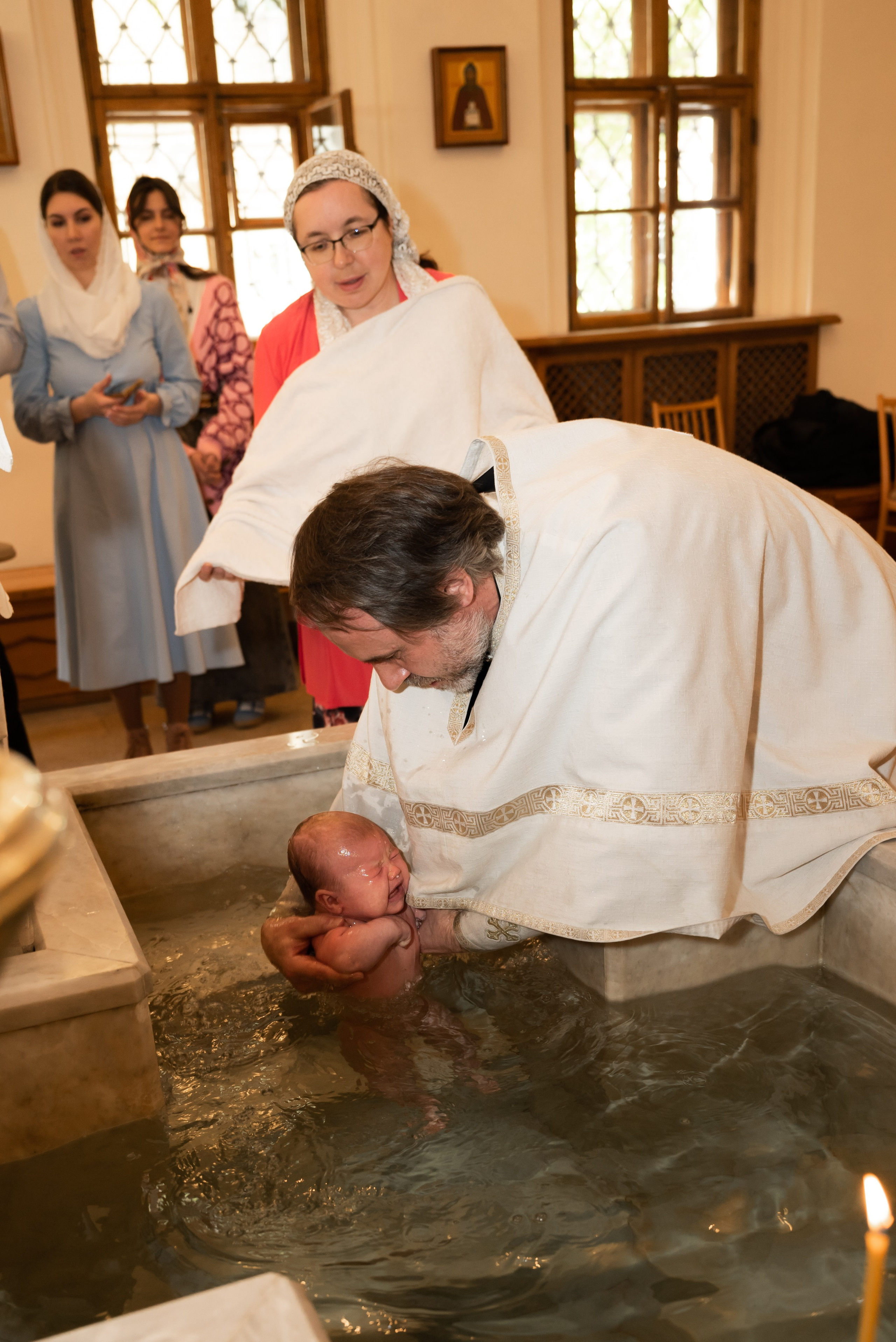Крещение. Фотограф Ксения Огородова портфолио