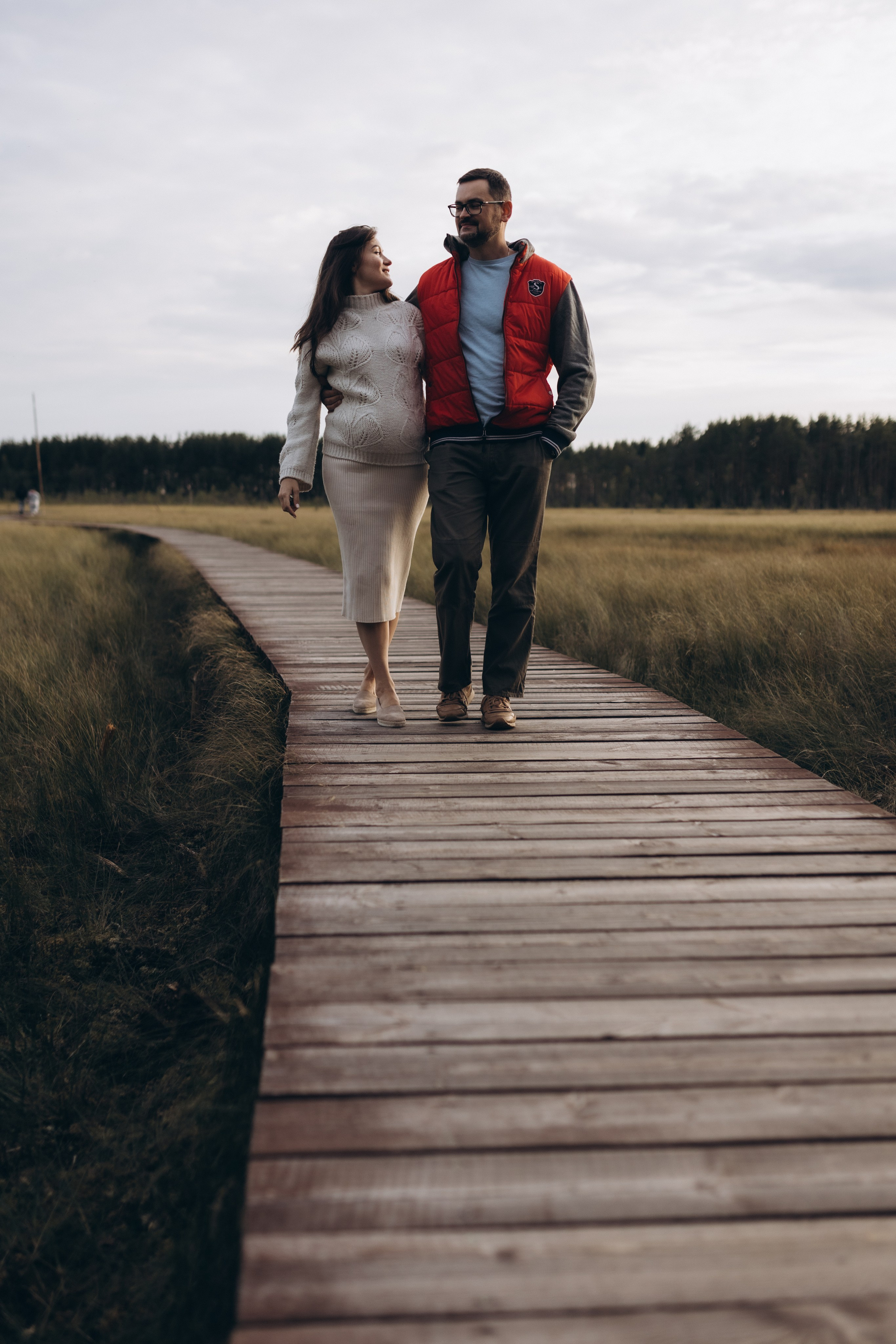 На болоте. Фотограф из Петербурга