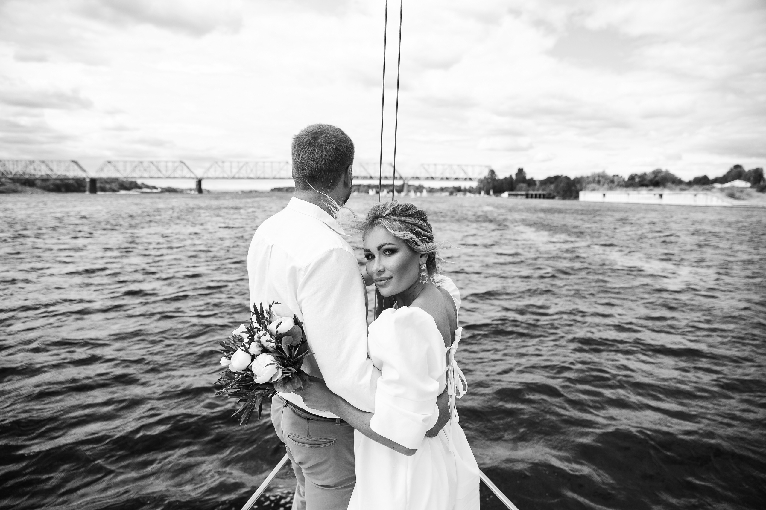 Love story на яхте. Свадебный фотограф Ярославль Ирина Волоцкая