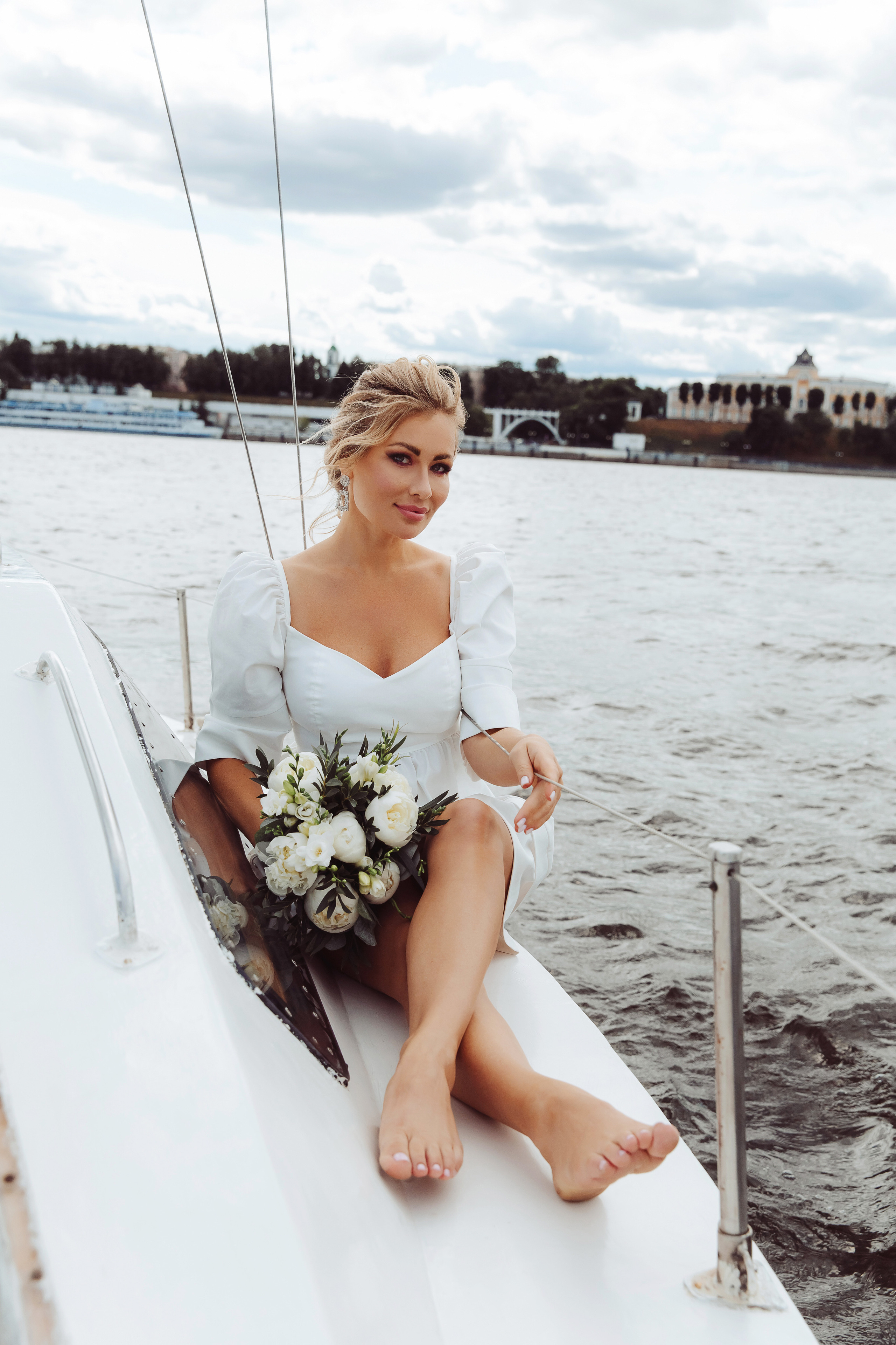 Love story на яхте. Свадебный фотограф Ярославль Ирина Волоцкая