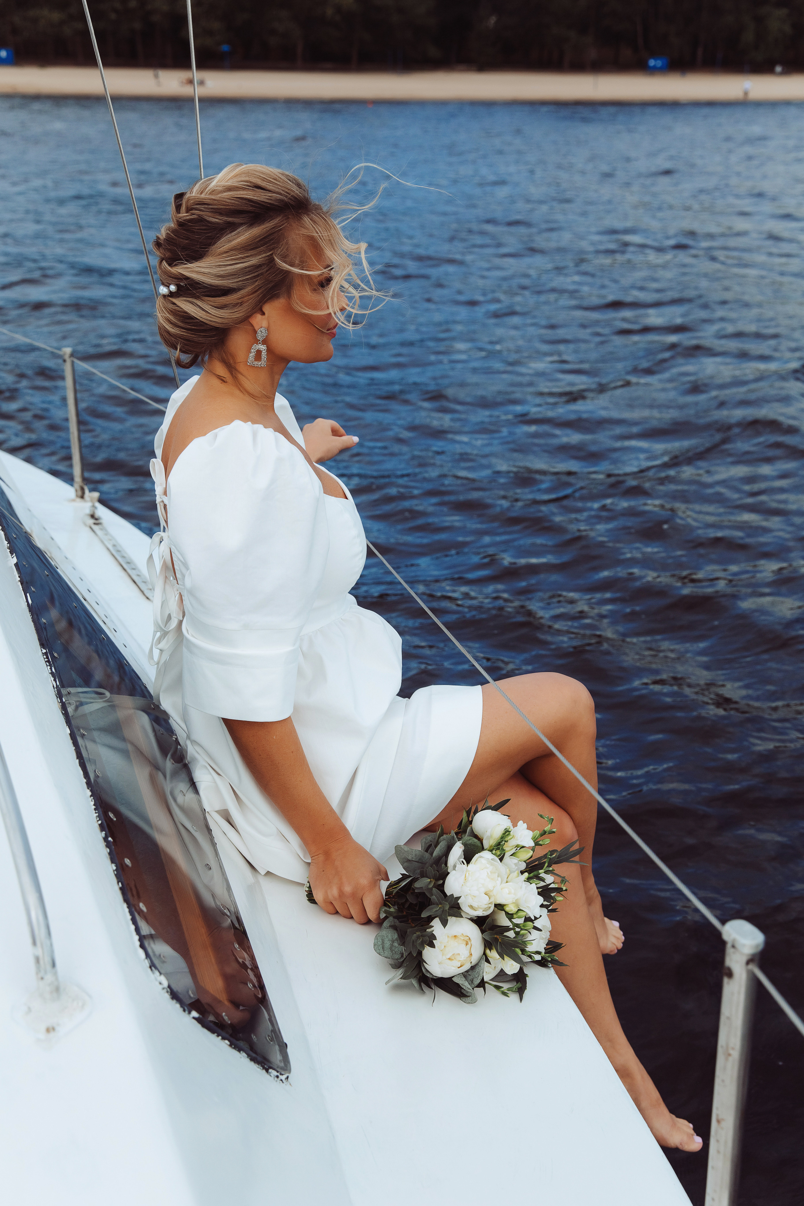 Love story на яхте. Свадебный фотограф Ярославль Ирина Волоцкая