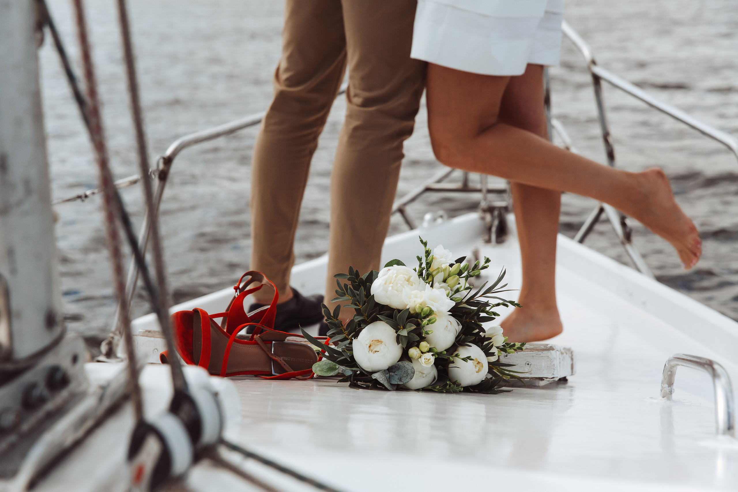 Love story на яхте. Свадебный фотограф Ярославль Ирина Волоцкая