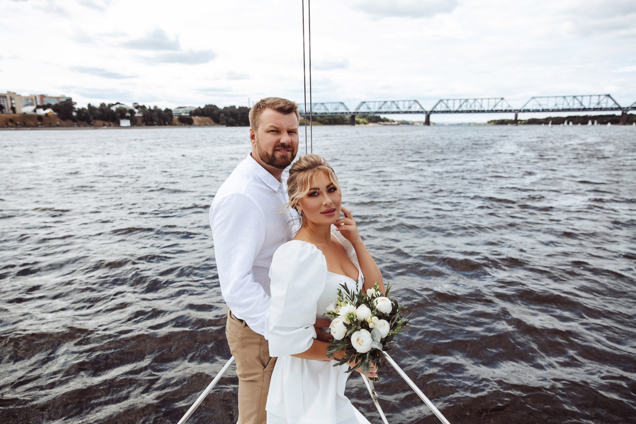 Love story на яхте. Свадебный фотограф Ярославль Ирина Волоцкая