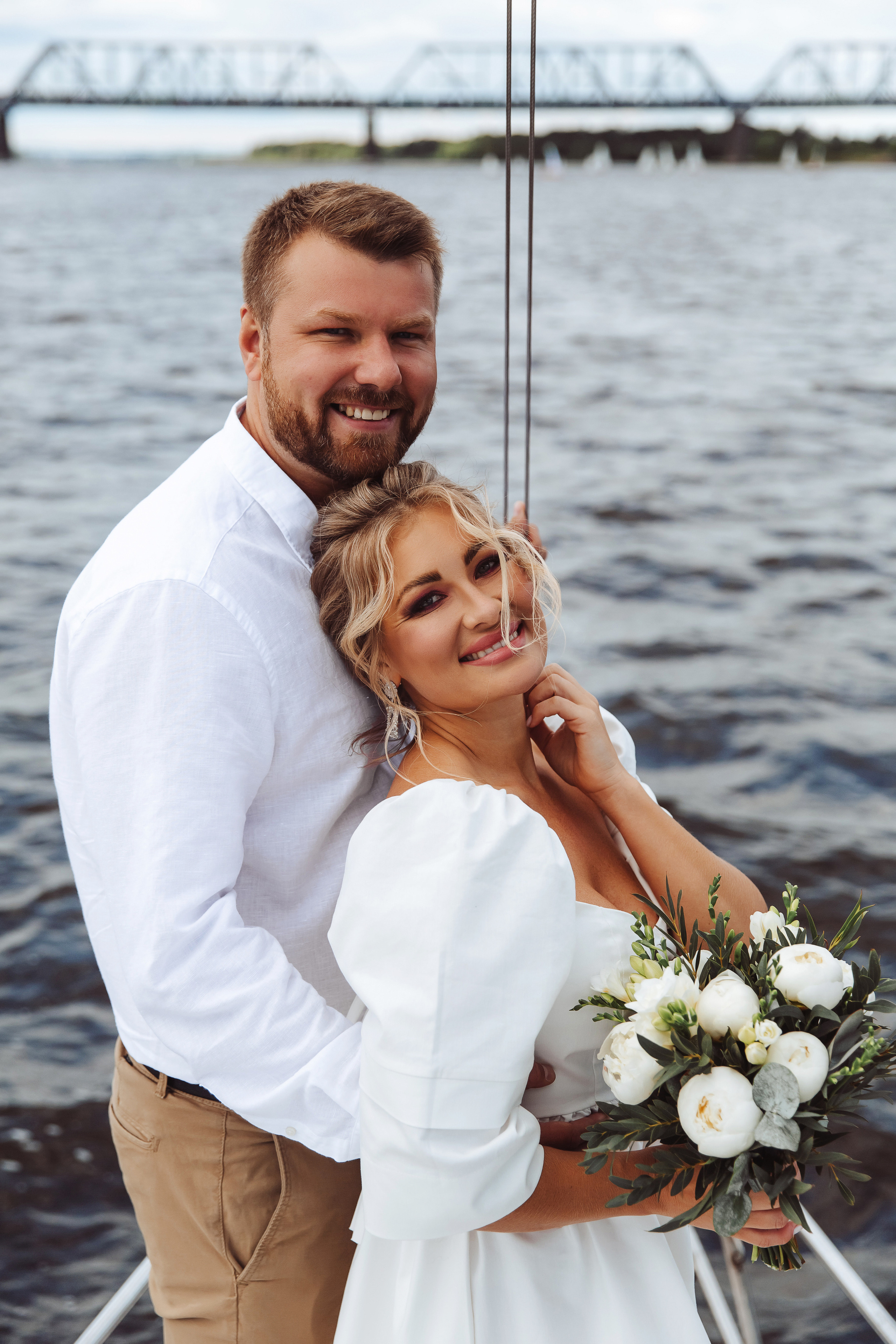 Love story на яхте. Свадебный фотограф Ярославль Ирина Волоцкая