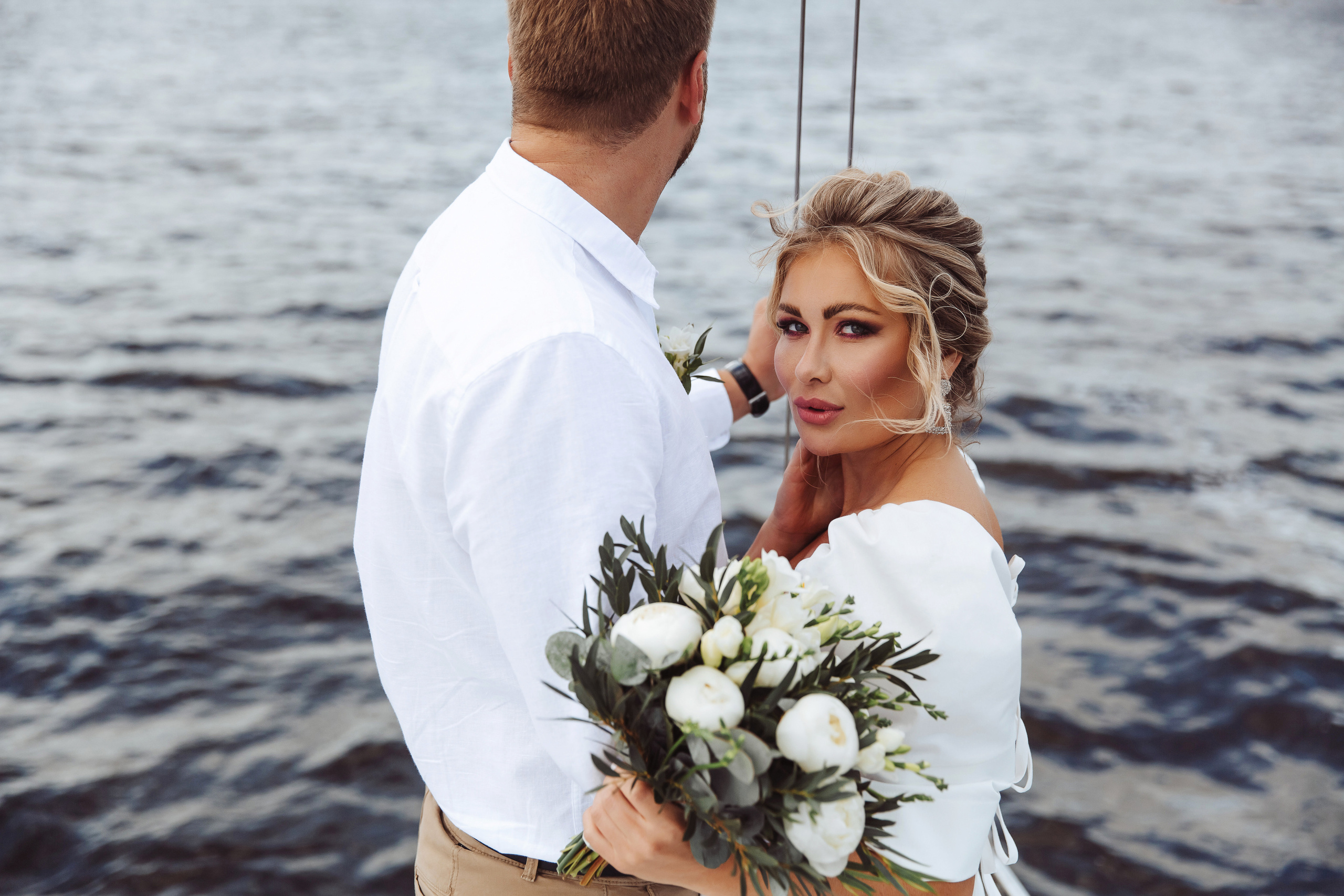 Love story на яхте. Свадебный фотограф Ярославль Ирина Волоцкая