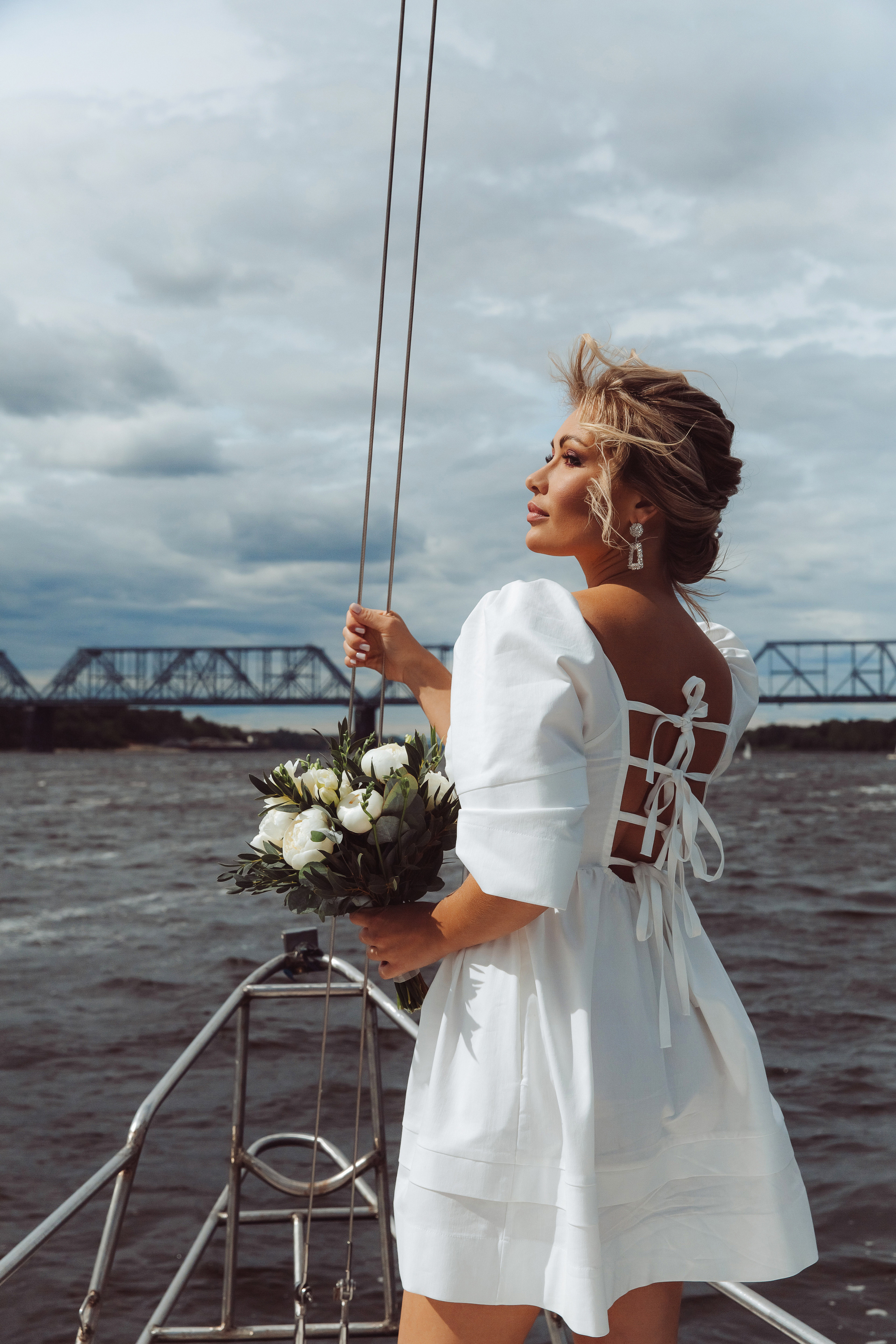 Love story на яхте. Свадебный фотограф Ярославль Ирина Волоцкая