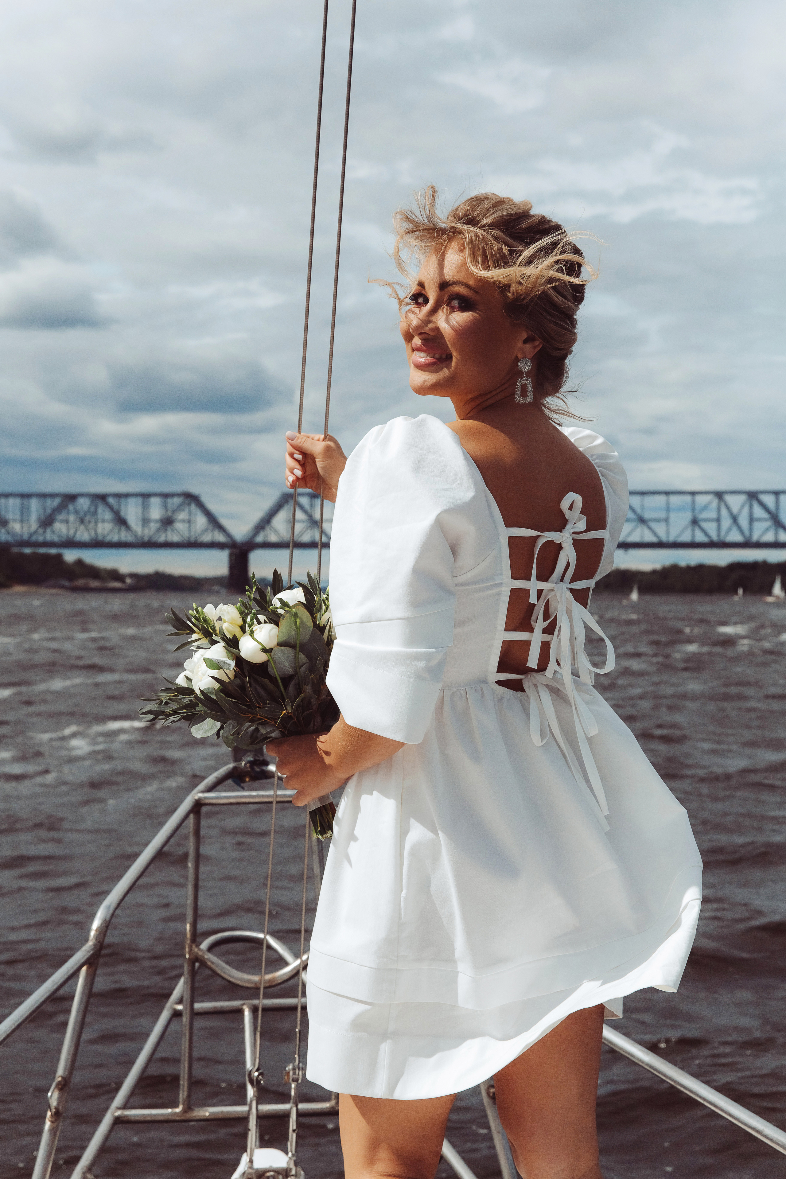 Love story на яхте. Свадебный фотограф Ярославль Ирина Волоцкая