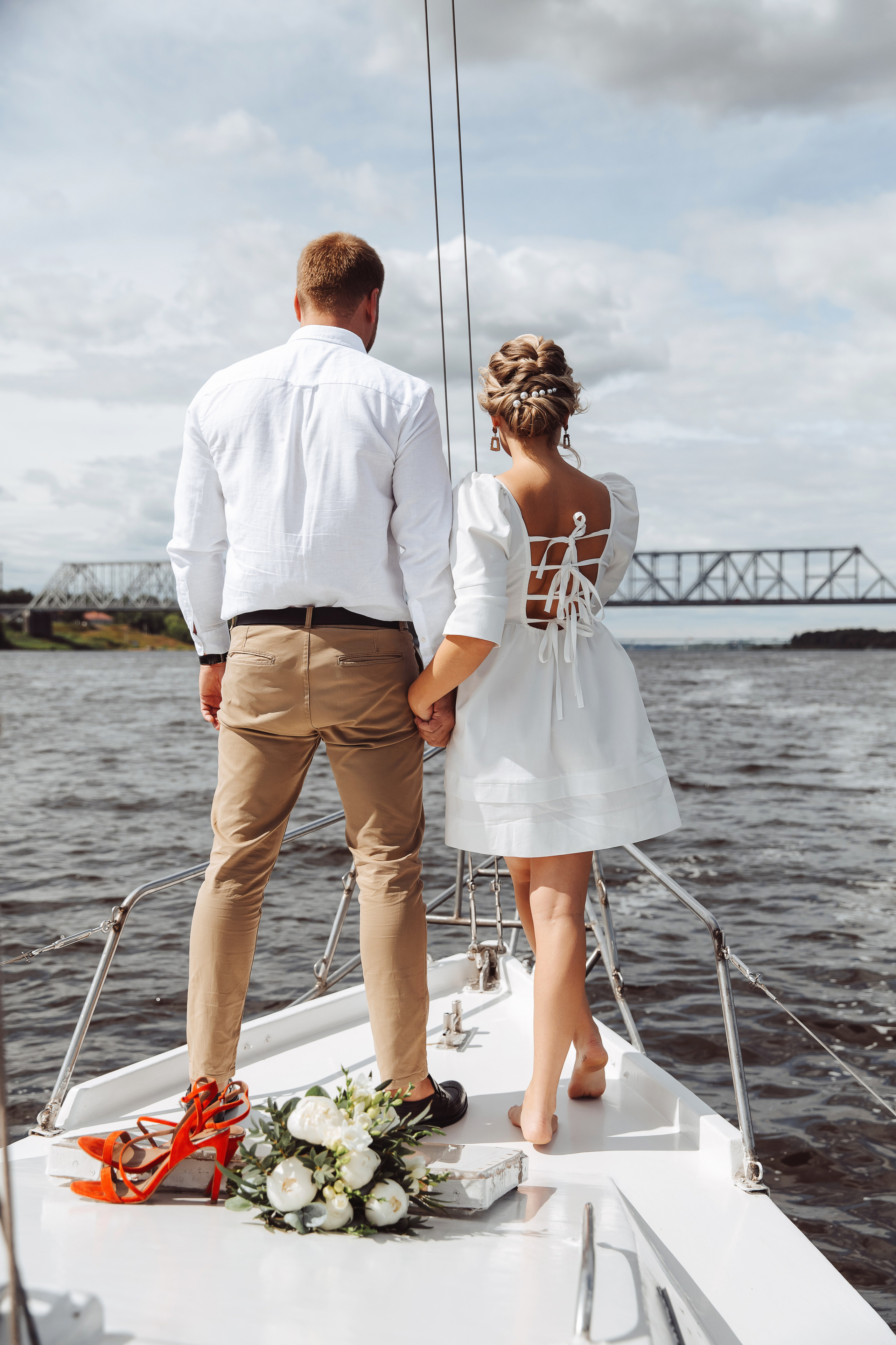 Love story на яхте. Свадебный фотограф Ярославль Ирина Волоцкая