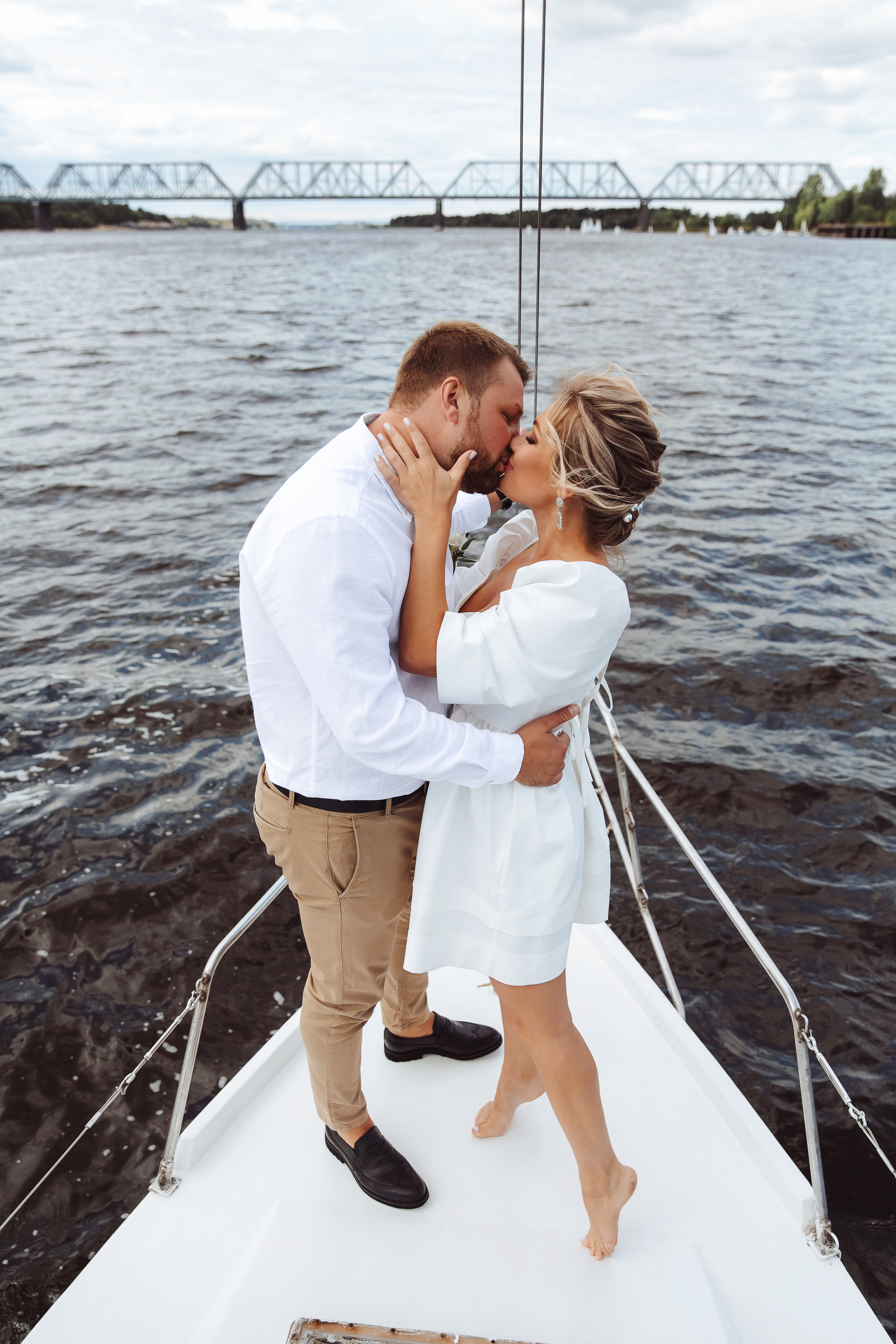 Love story на яхте. Свадебный фотограф Ярославль Ирина Волоцкая