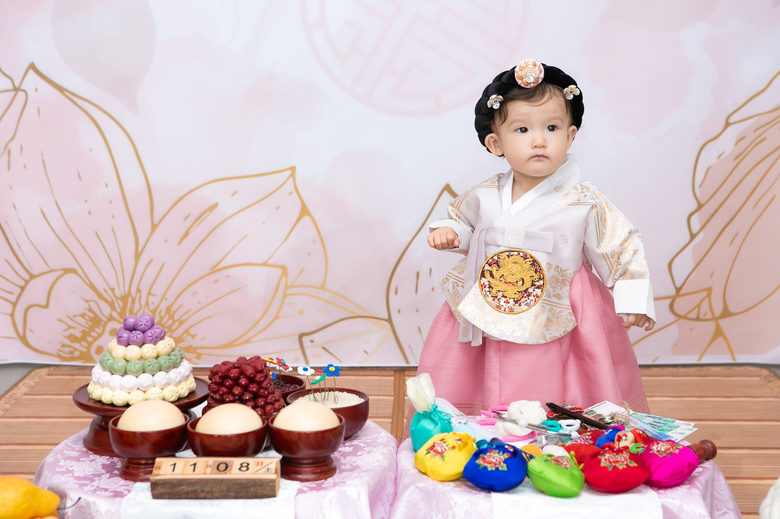 첫돌 Утренняя церемония (малыши). «Инбок» Фото студия